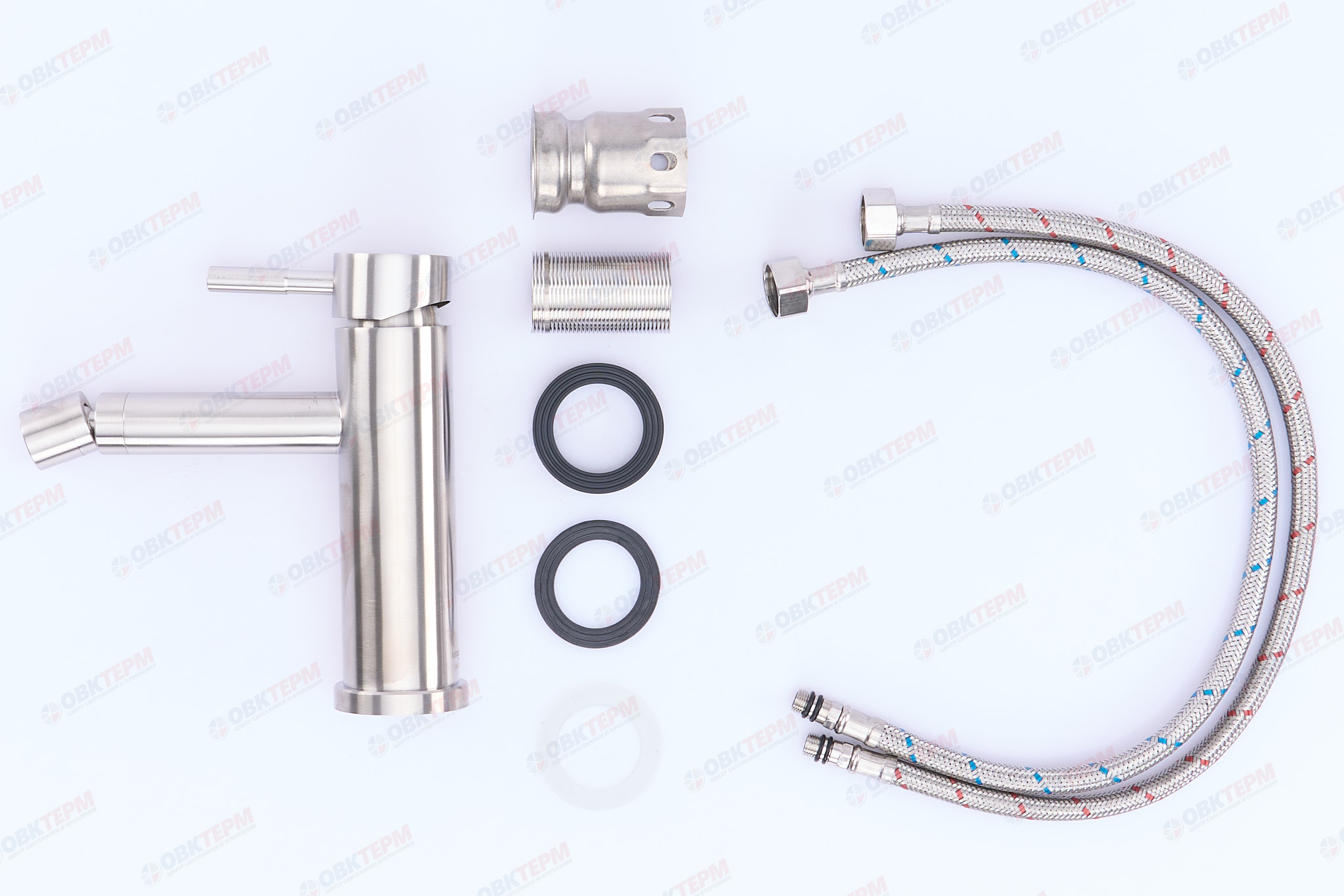 Смеситель д/биде нерж/сталь MIXXUS SUS 002 Ø40 (20 шт/ящ) - Изображение №4