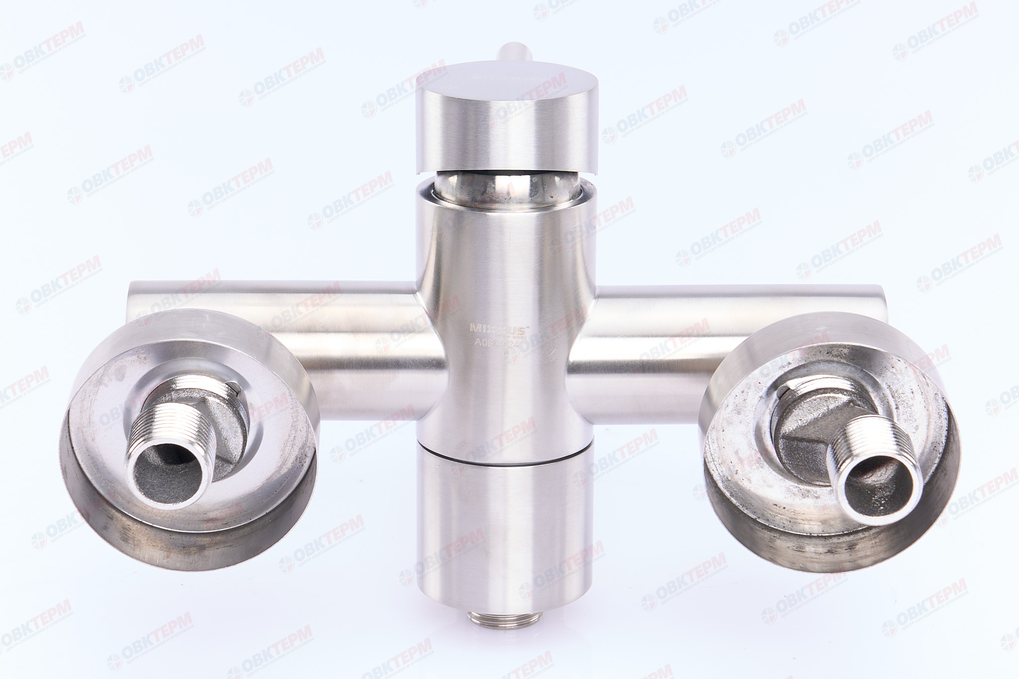 Смеситель д/ванны корот. нерж/сталь MIXXUS SUS 009 (EURO) Ø40  (20 шт/ящ) - миниатюра №3