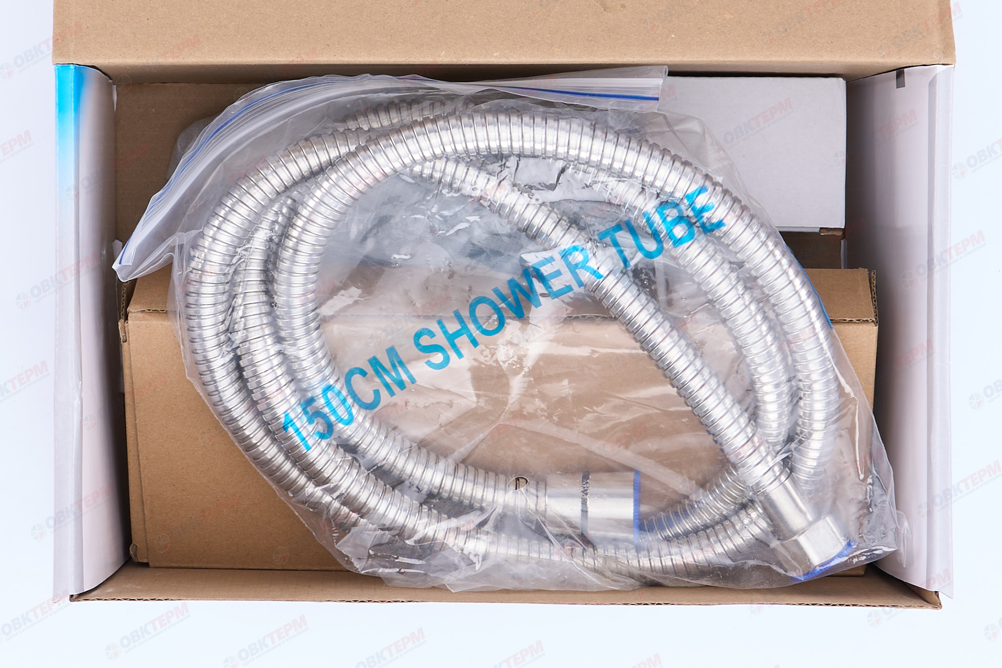 Смеситель д/ванны корот. нерж/сталь MIXXUS SUS 009 (EURO) Ø40  (20 шт/ящ) - миниатюра №4