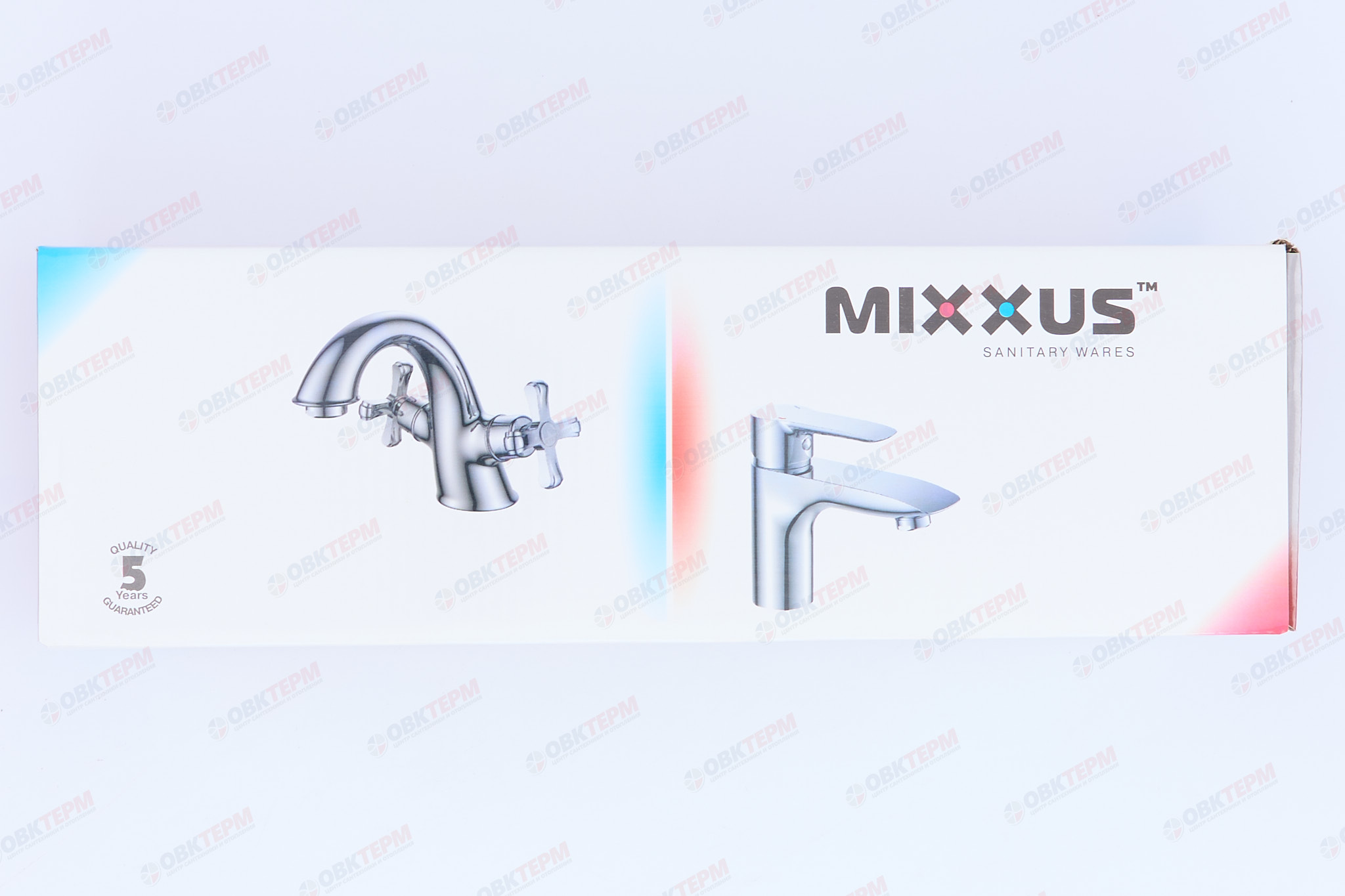 Смеситель д/ванны буксовый MIXXUS ZEUS 140 EURO хром (10шт/ящ) - миниатюра №6