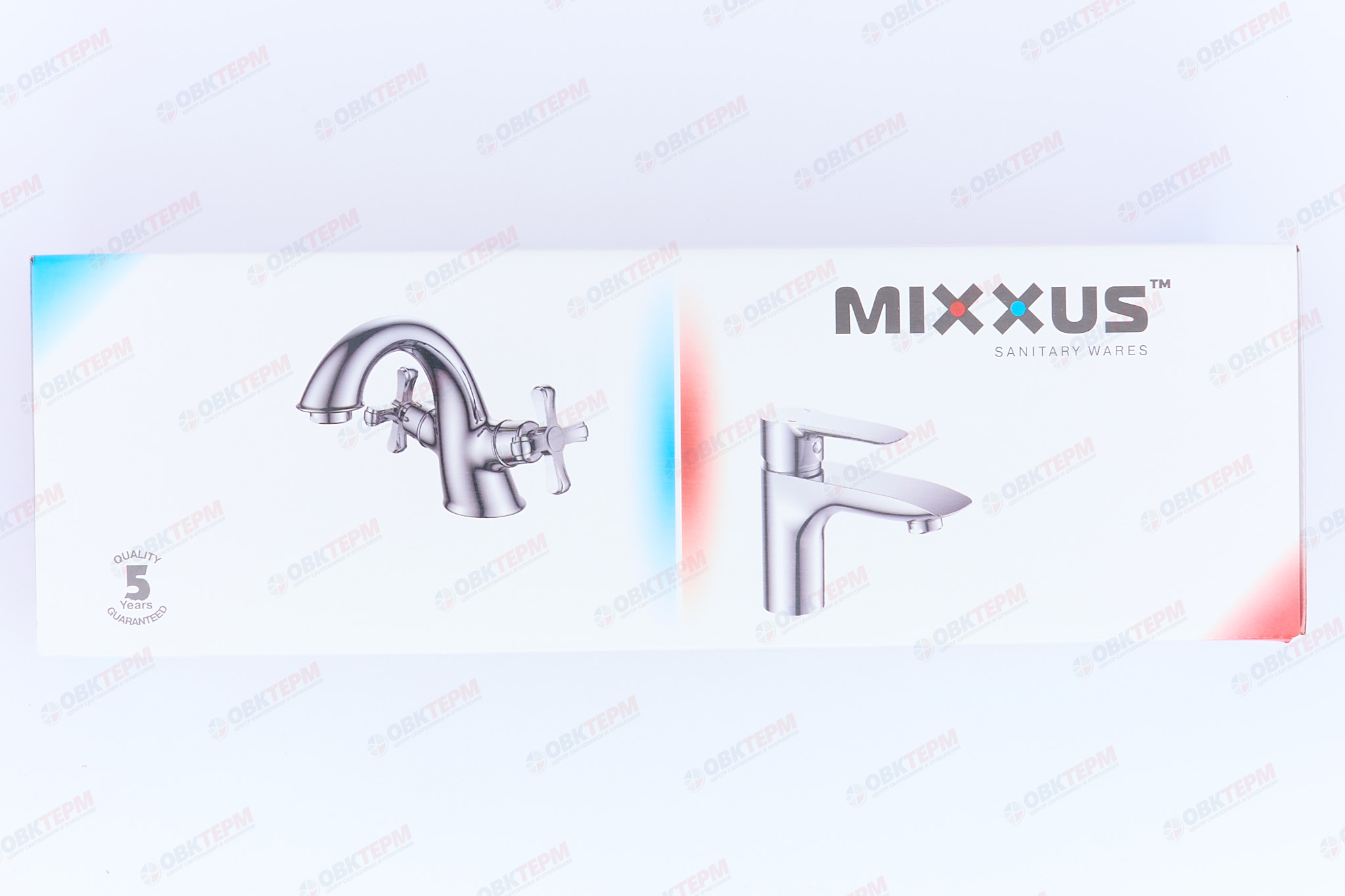 Смеситель д/ванны буксовый MIXXUS ZEUS 140 EURO РЕЗИНА  (10шт/ящ) - миниатюра №7