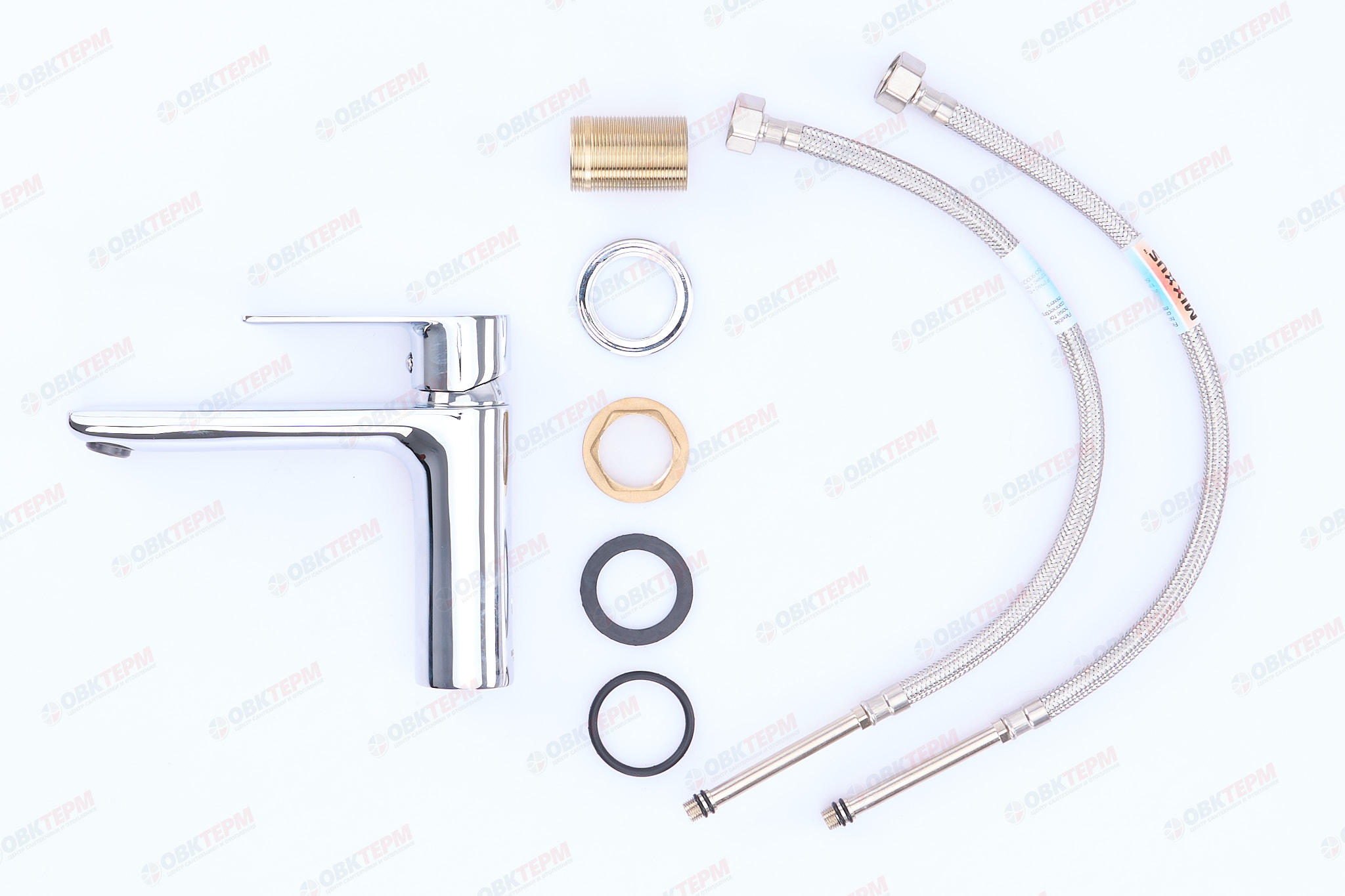 Смеситель д/умывальника MIXXUS PREMIUM ALEX 001 LONG (10 шт/ящ) - Изображение №4