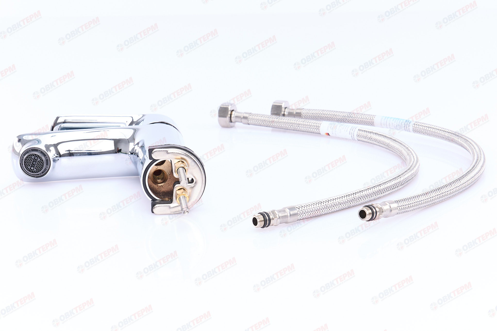 Смеситель д/умывальника MIXXUS PREMIUM ASIO 001 Ø35  (10шт/ящ) - миниатюра №6