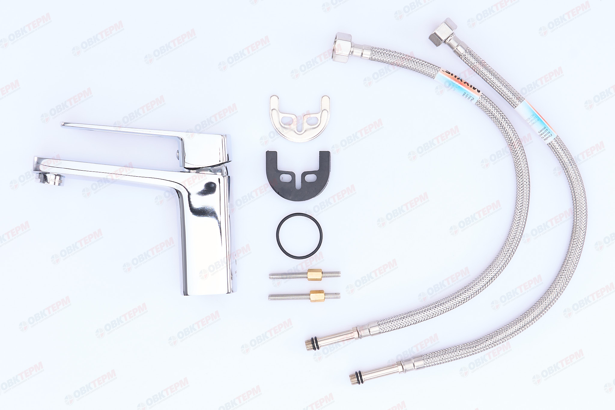 Смеситель д/умывальника MIXXUS PREMIUM ENIO 001 Ø35  (10шт/ящ) - Изображение №4