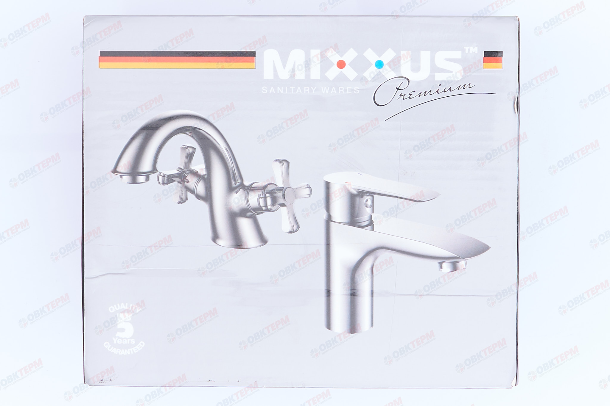Смеситель д/ванны корот. MIXXUS PREMIUM FRANK  009 EURO Ø40  (8 шт/ящ) - миниатюра №7