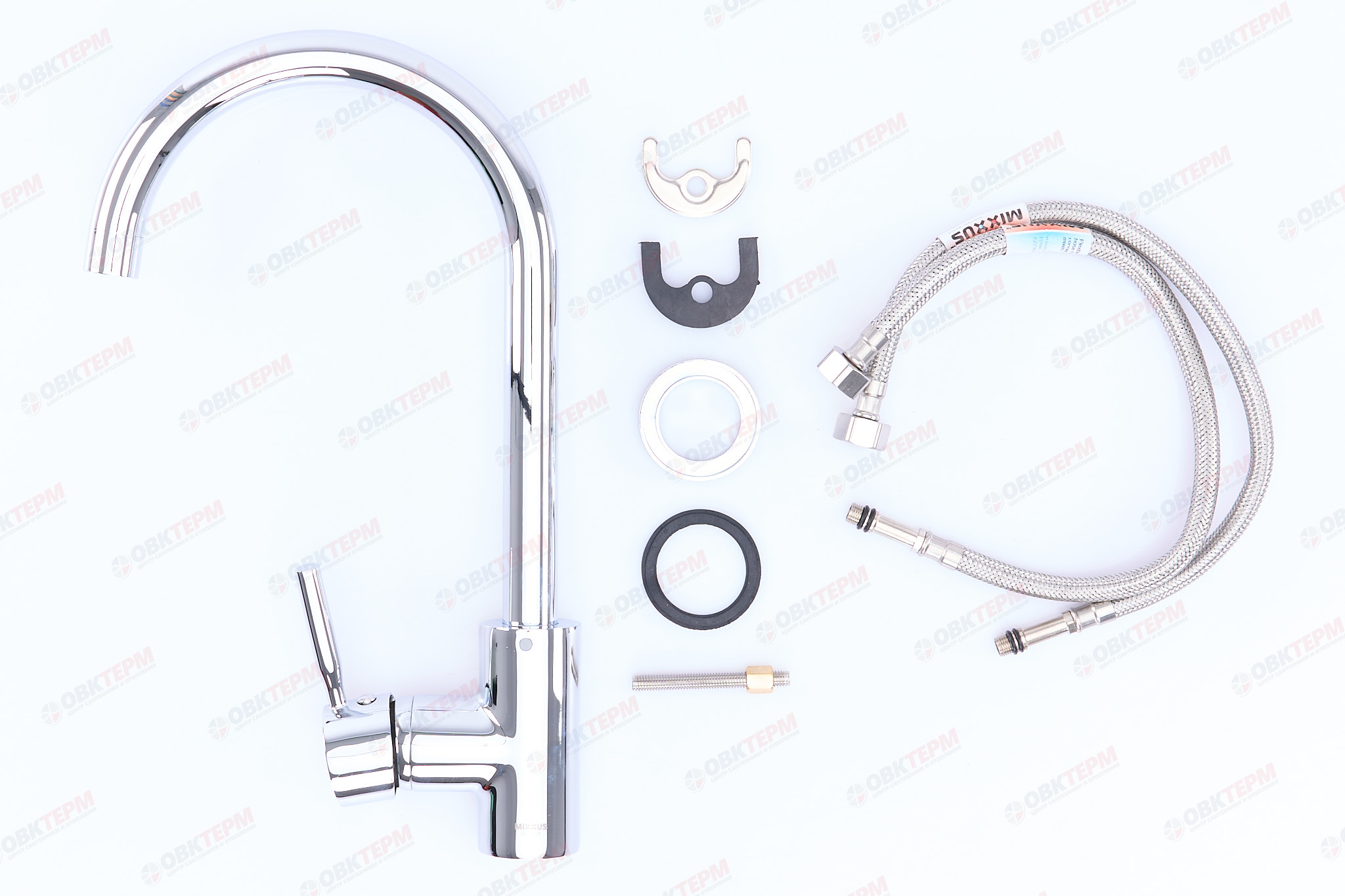 Смеситель д/кухни MIXXUS PREMIUM HANS 011  Ø35  (10  шт/ящ) - миниатюра №3