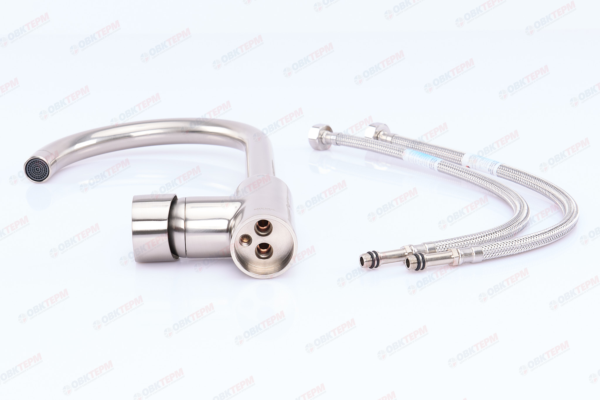 Смеситель д/кухни нерж/сталь MIXXUS PREMIUM HANS 011 R.S.COLOR Ø35 шпилька  (8шт/ящ) - миниатюра №5