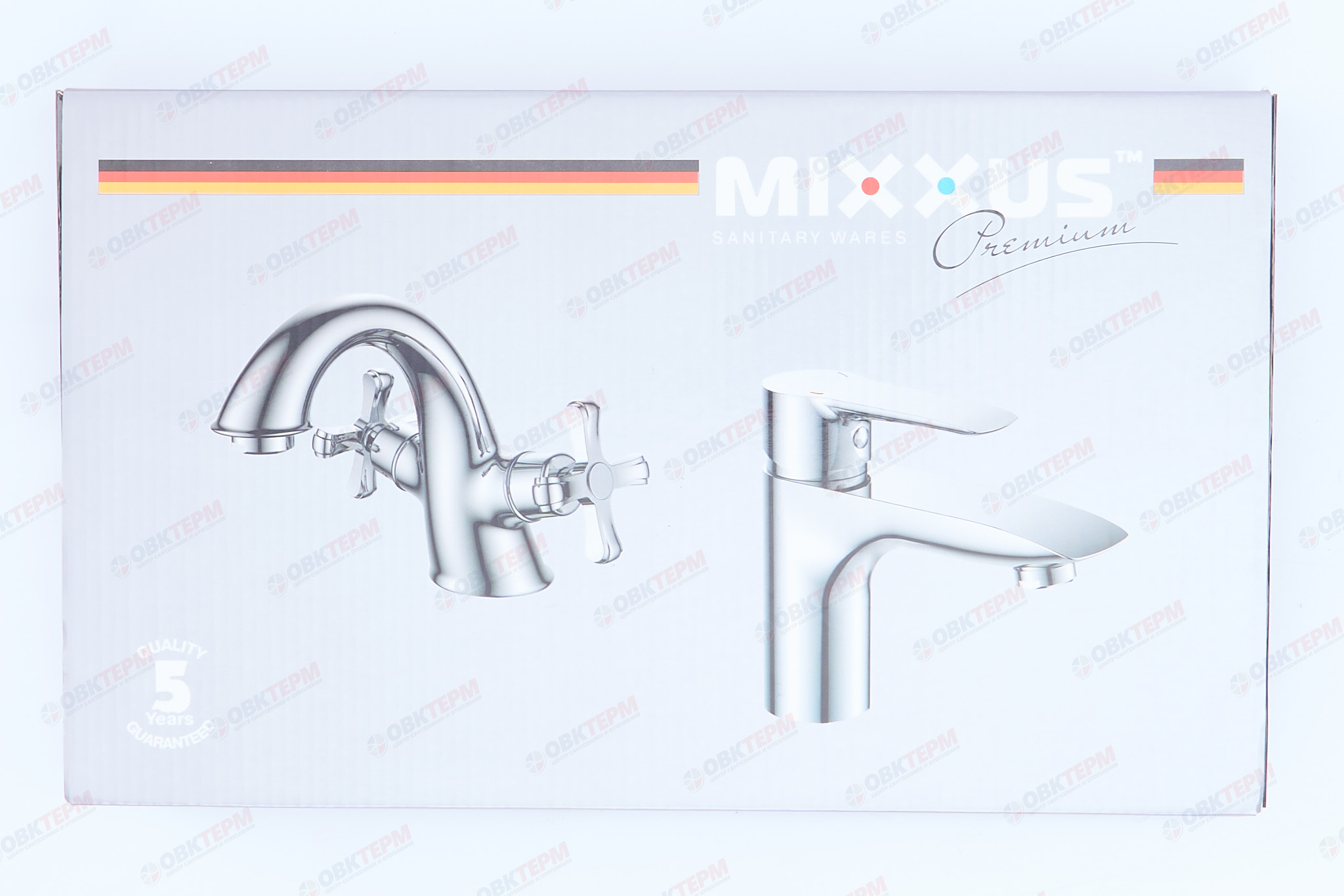 Смеситель д/кухни MIXXUS PREMIUM HANS 011-G шпилька , Ø35 (10 шт/ящ) - миниатюра №7