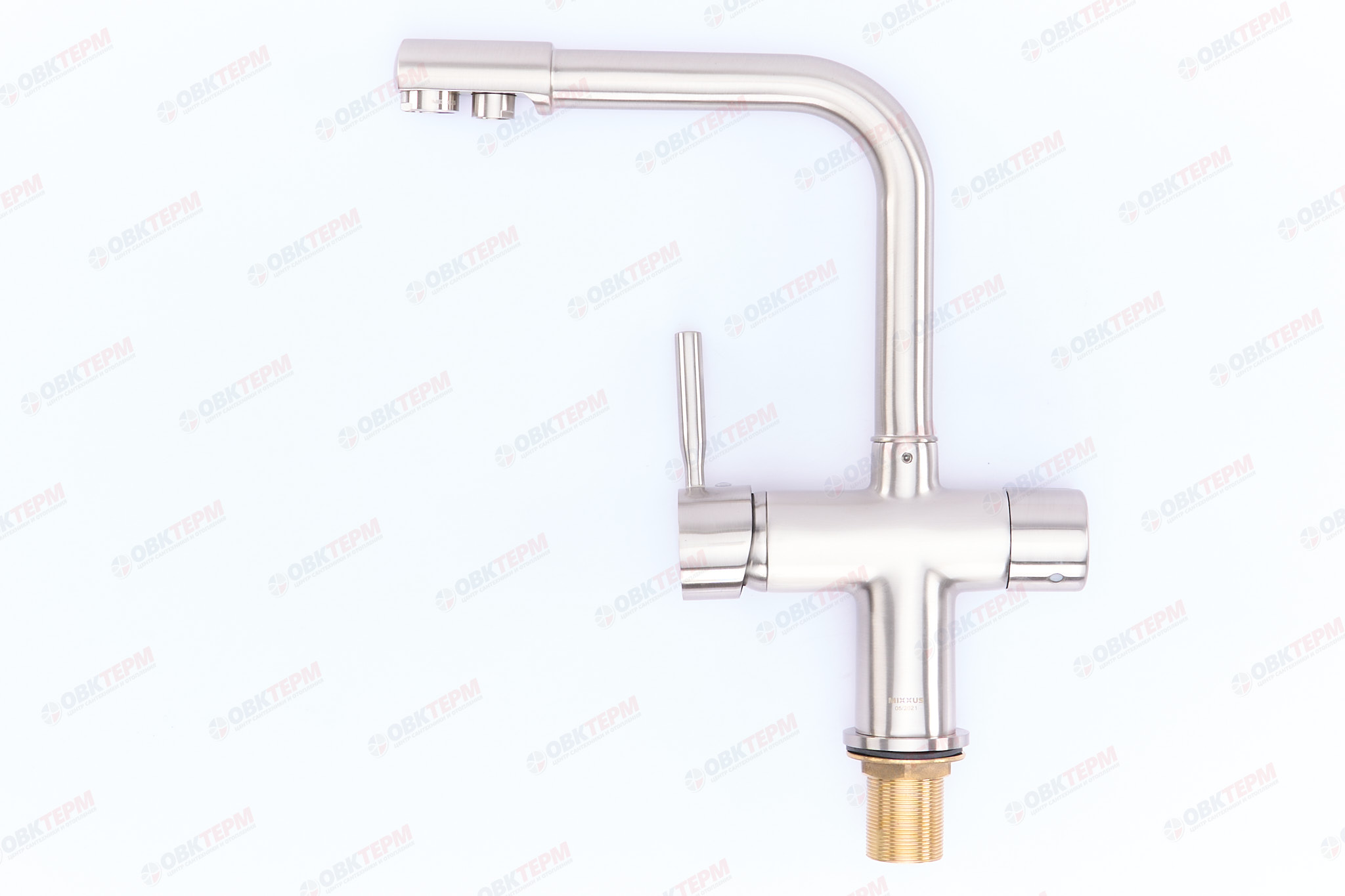 Смеситель д/кухни под ФИЛЬТР MIXXUS PREMIUM HANS 021 нерж/сталь Ø35 R.S. COLOR (10  шт/ящ) - миниатюра №3