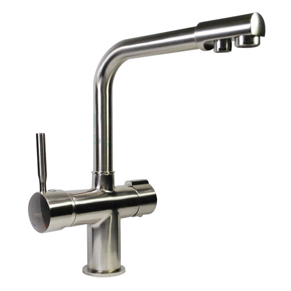Смеситель д/кухни под ФИЛЬТР MIXXUS PREMIUM HANS 021 нерж/сталь Ø35 R.S. COLOR (10  шт/ящ) - изображение №1