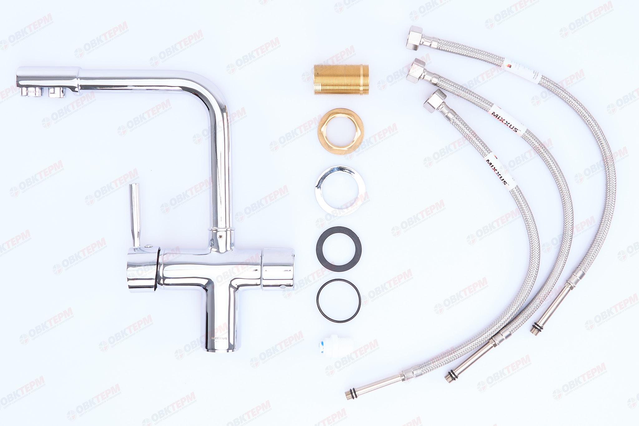 Смеситель д/кухни под ФИЛЬТР MIXXUS PREMIUM HANS 021 Ø35  (10  шт/ящ) - Изображение №4