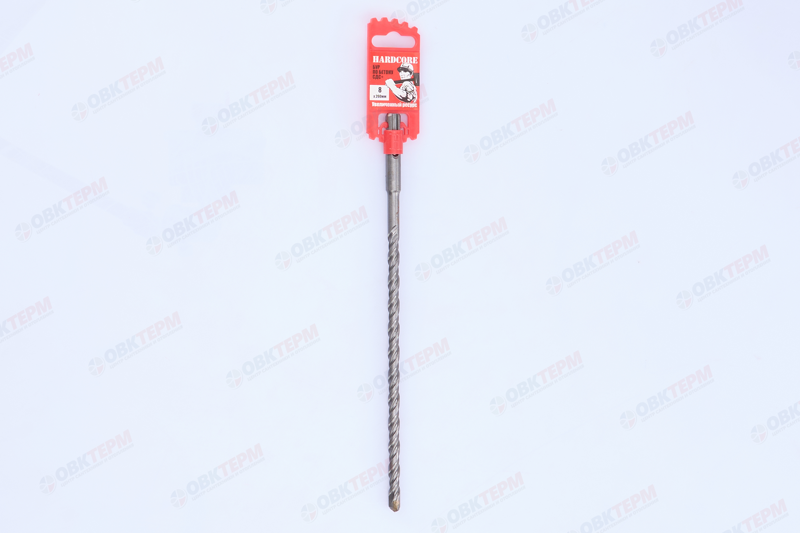 Бур по бетону SDS+ 8*260мм Hardcore - миниатюра №9