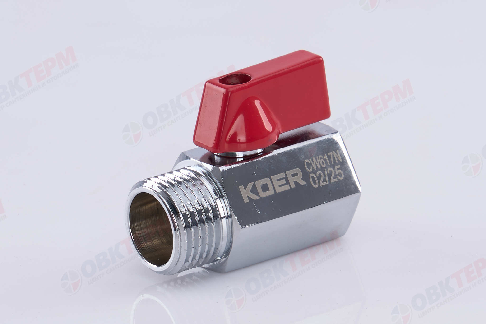 Кран шаровый       мини     1/2" вн          (160шт/ 1ящ)       KOER - Изображение №1