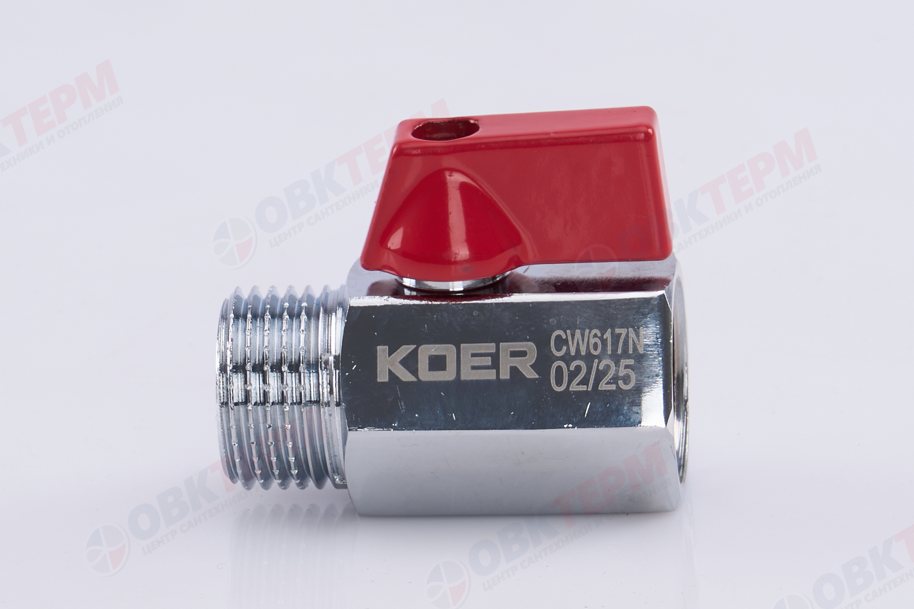 Кран шаровый       мини     1/2" вн          (160шт/ 1ящ)       KOER - Изображение №3