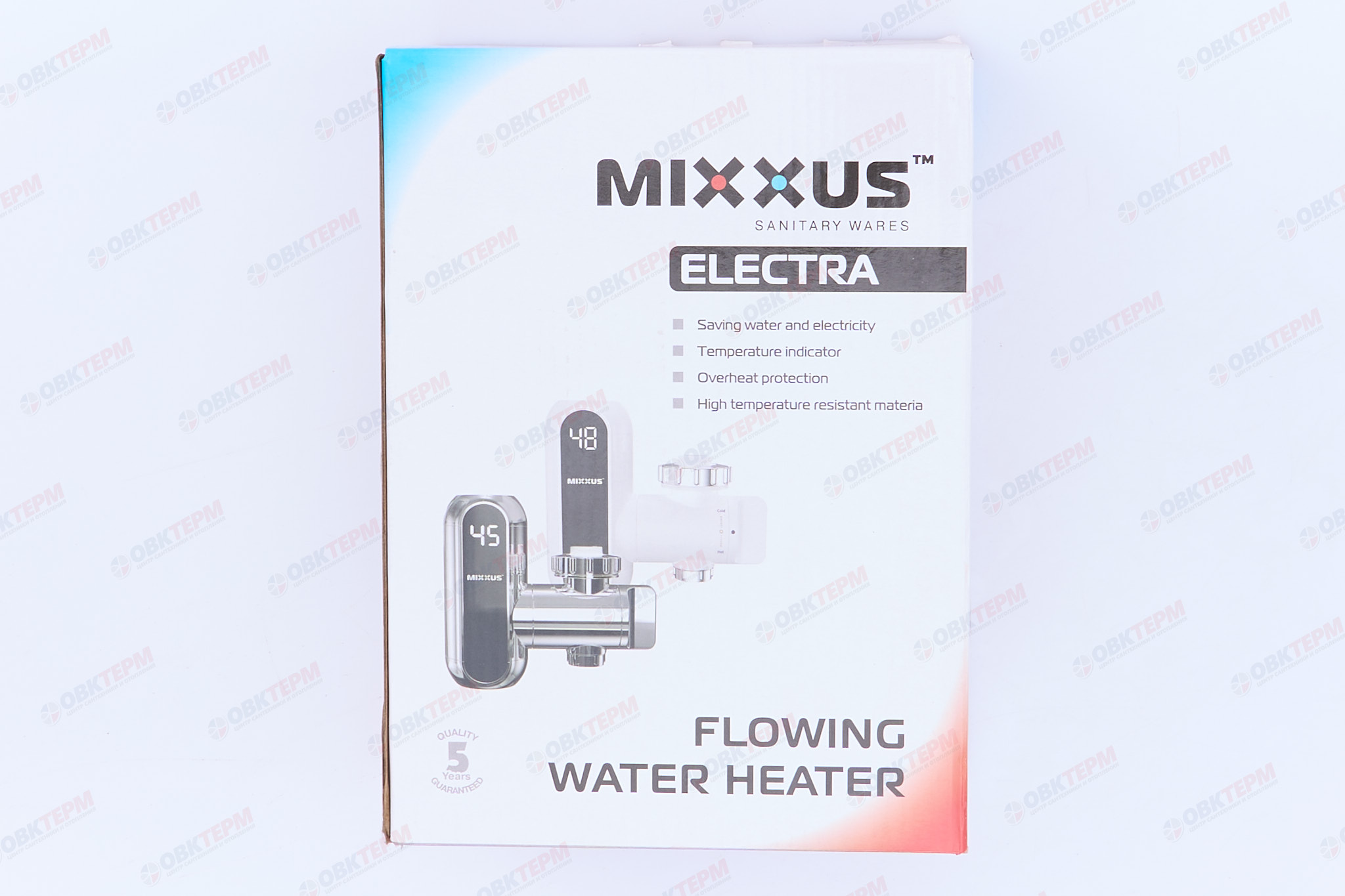 Водонагреватель на излив MIXXUS Electra 650-E /инд. темп. /крепл.на излив / 3 kW - Изображение №5