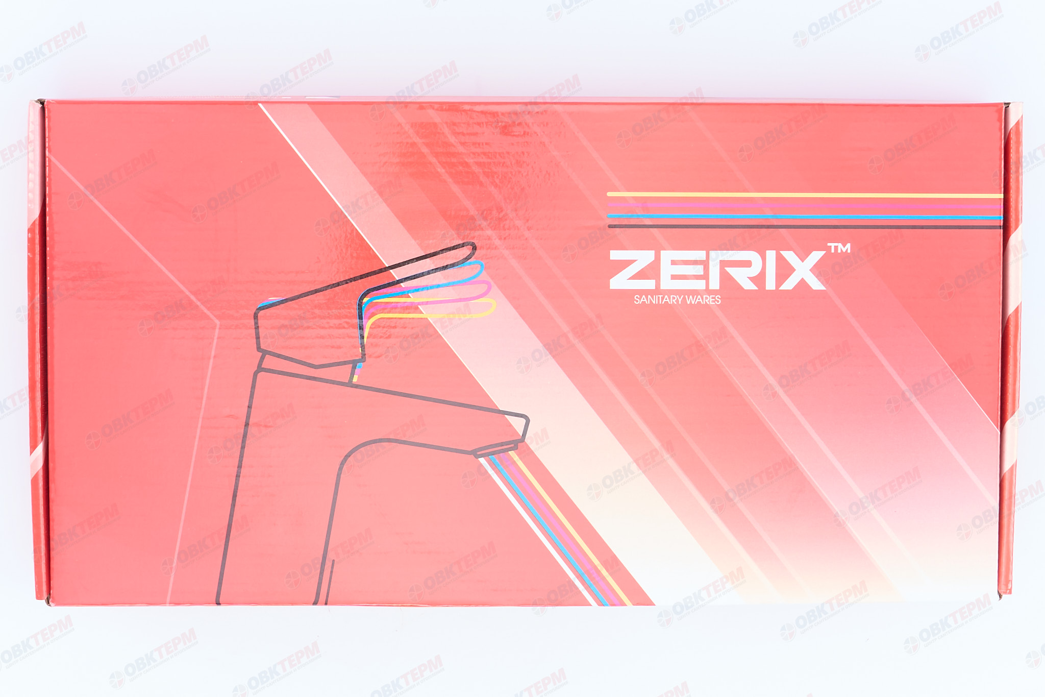 Смеситель д/кухни ZERIX MAYA-011 WHITE (LR4698W)  Ø35 белый  (10 шт/ящ) - миниатюра №7