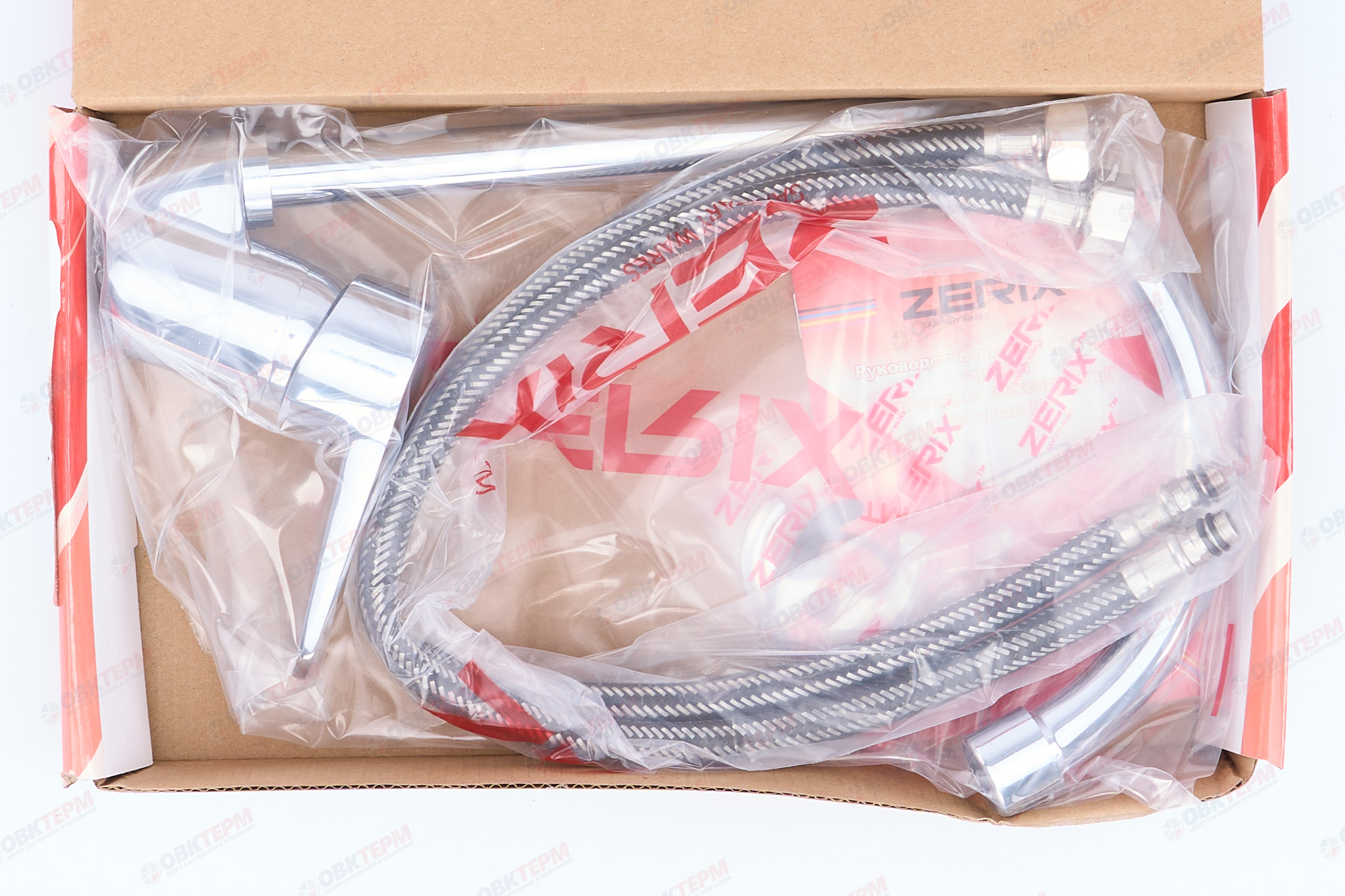 Смеситель д/кухни ZERIX SOP14-A  045  (катридж 35мм, на шпильке)  10 шт/ящ - миниатюра №4