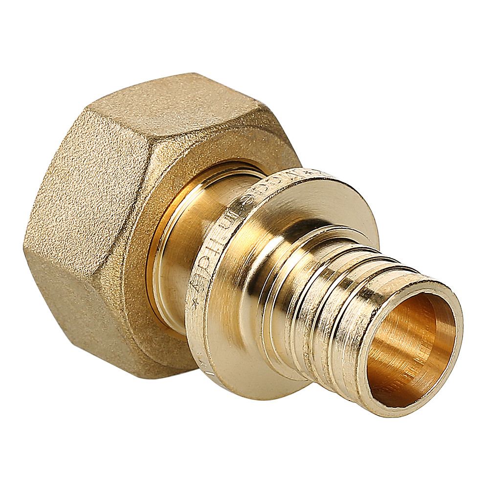 Соединитель надвижной накидной гайкой  20(2,8) х 1/2"В   VALTEC  (200/5) - Изображение №1
