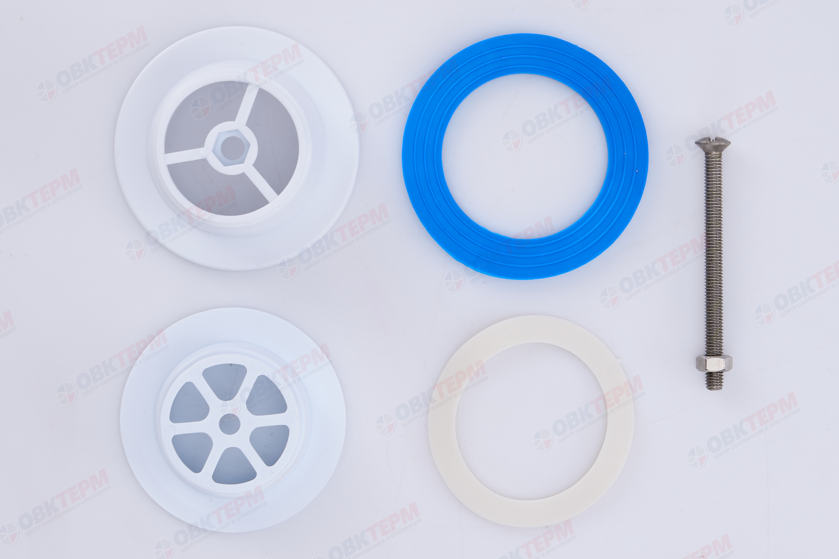 А-7004-02  ОРИО выпуск 1 1/2" с пласт. реш. 70 мм (1шт) - миниатюра №6