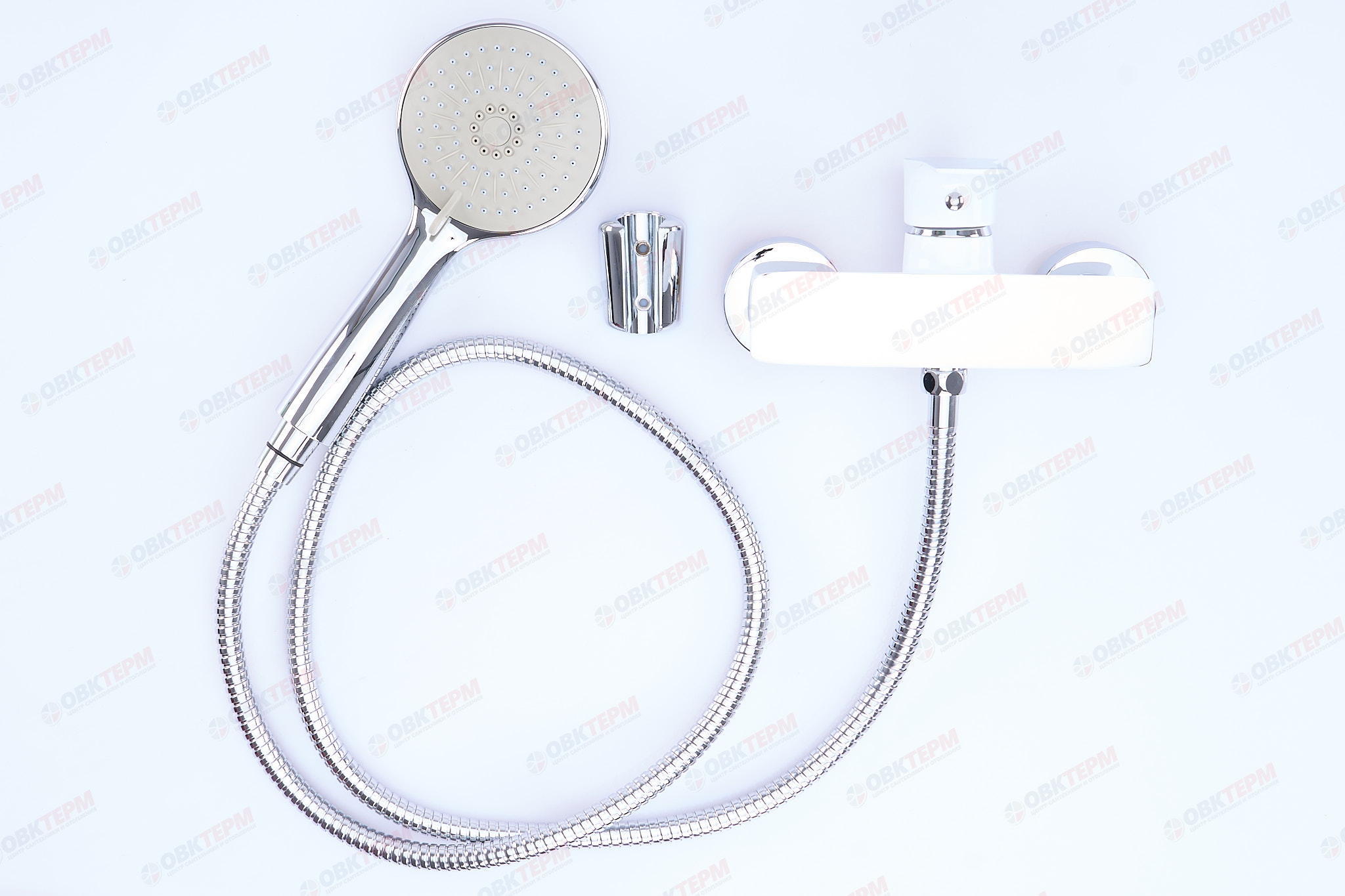 Смеситель д/душ.кабины MIXXUS PREMIUM EVA 003 (WHITE) (10шт/ящ) - Изображение №2