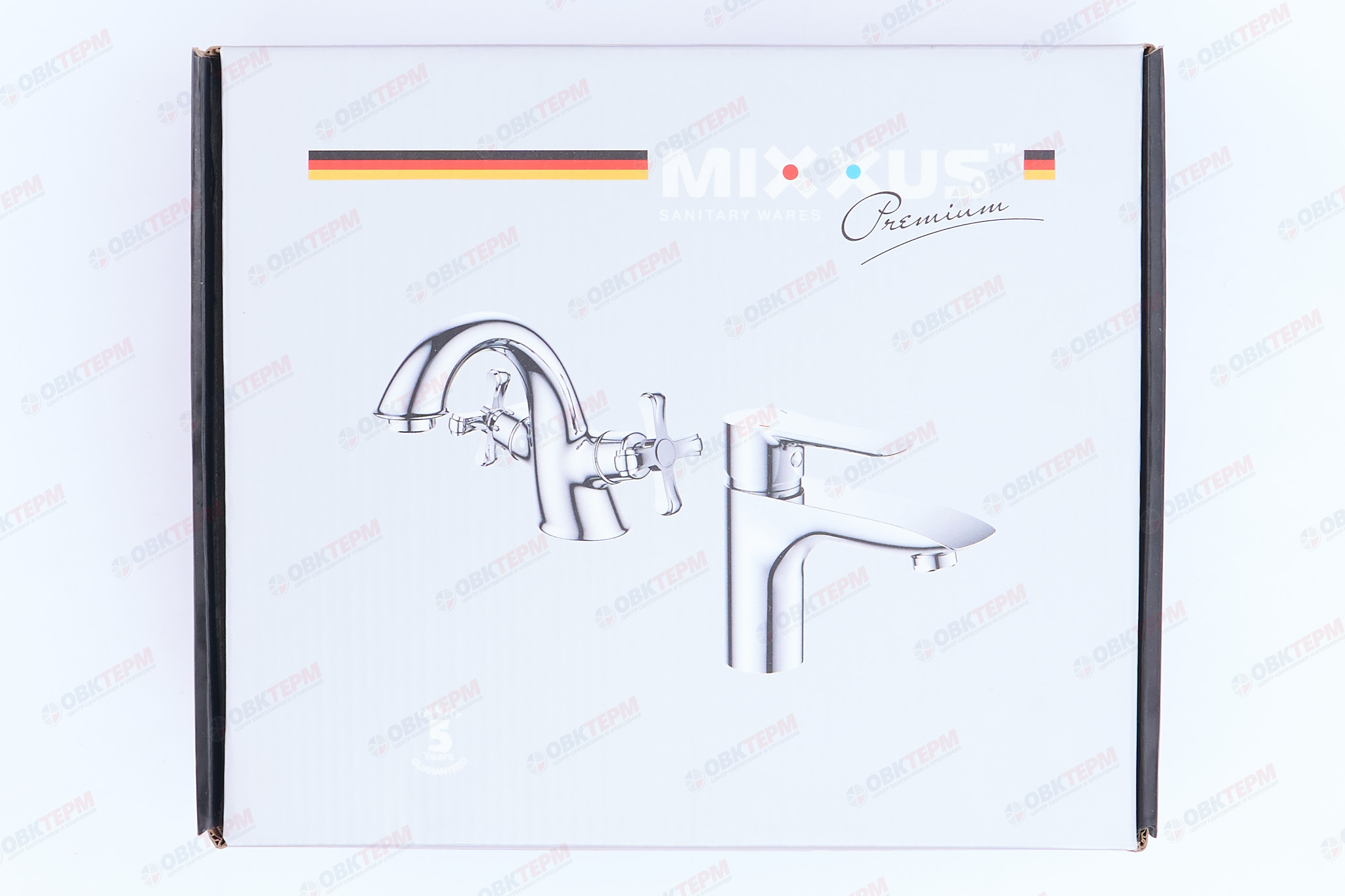 Смеситель д/душ.кабины MIXXUS PREMIUM EVA 003 (WHITE) (10шт/ящ) - миниатюра №6