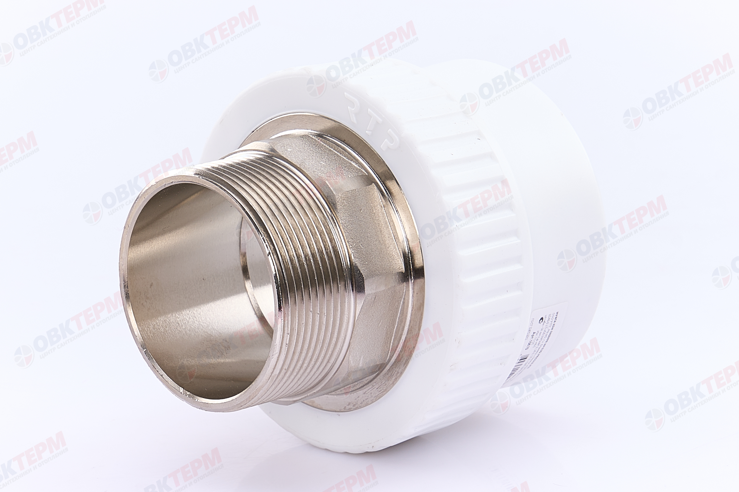 МРН  63 * 2"    БЕЛАЯ PP-R    (RTP)    (12/2) - миниатюра №2