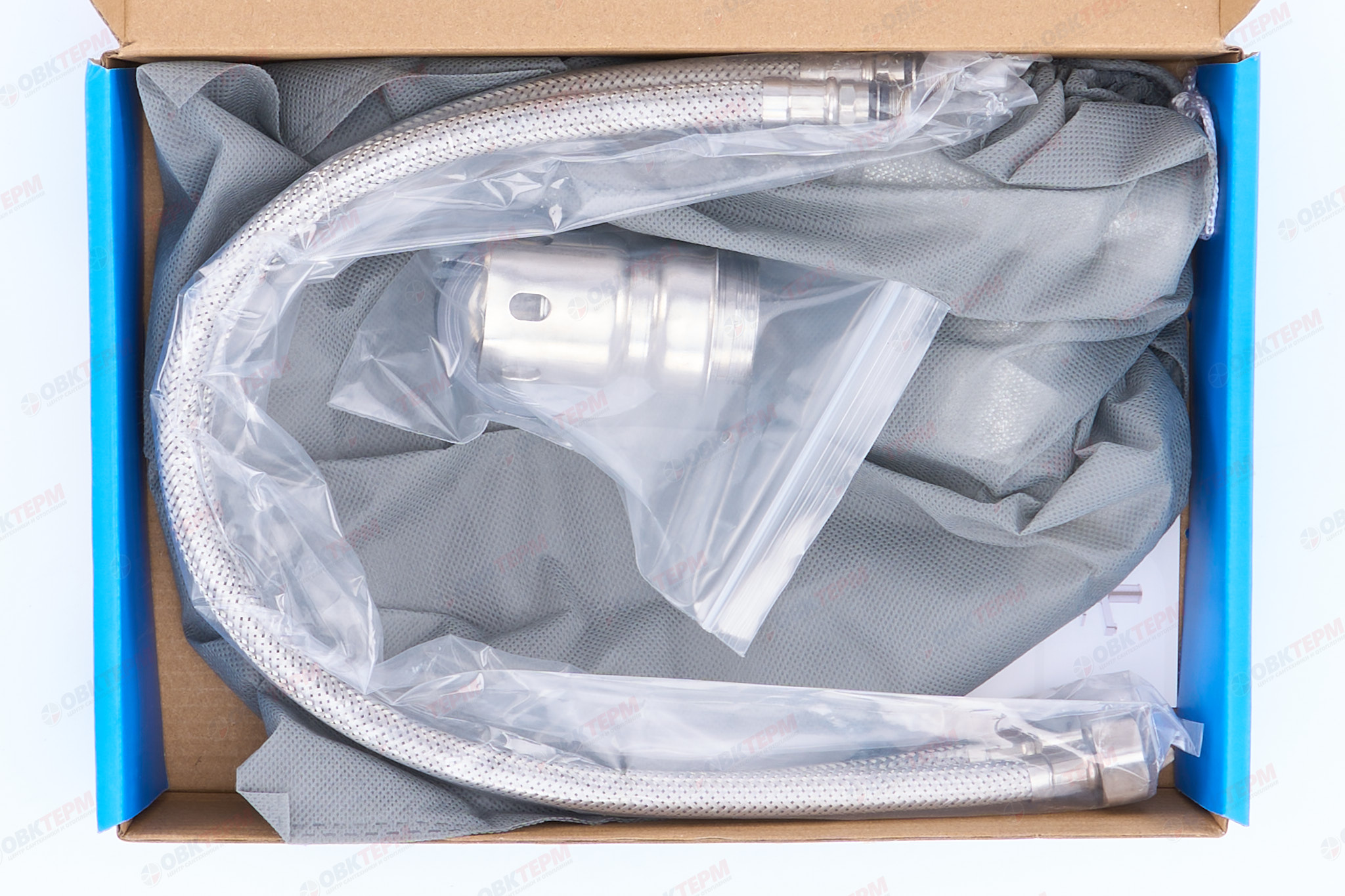 Смеситель д/кухни нерж/сталь REFLECTOR CHAMPION SUS-011 GRAY CHROME (10 шт/ящ) - миниатюра №4