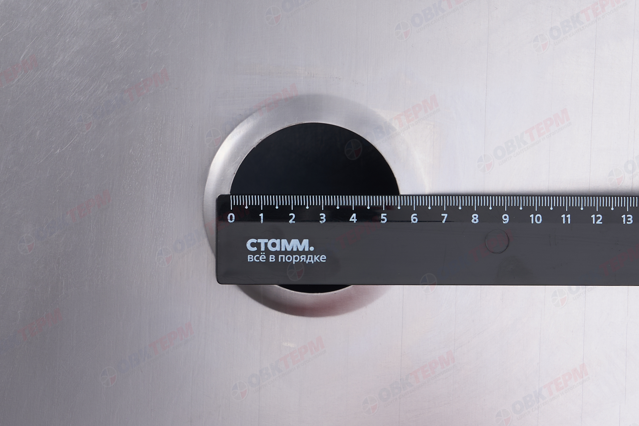 TRIO  Мойка НАКЛАДНАЯ 50*60*0,40мм   БЕЗ СИФОНА - миниатюра №9