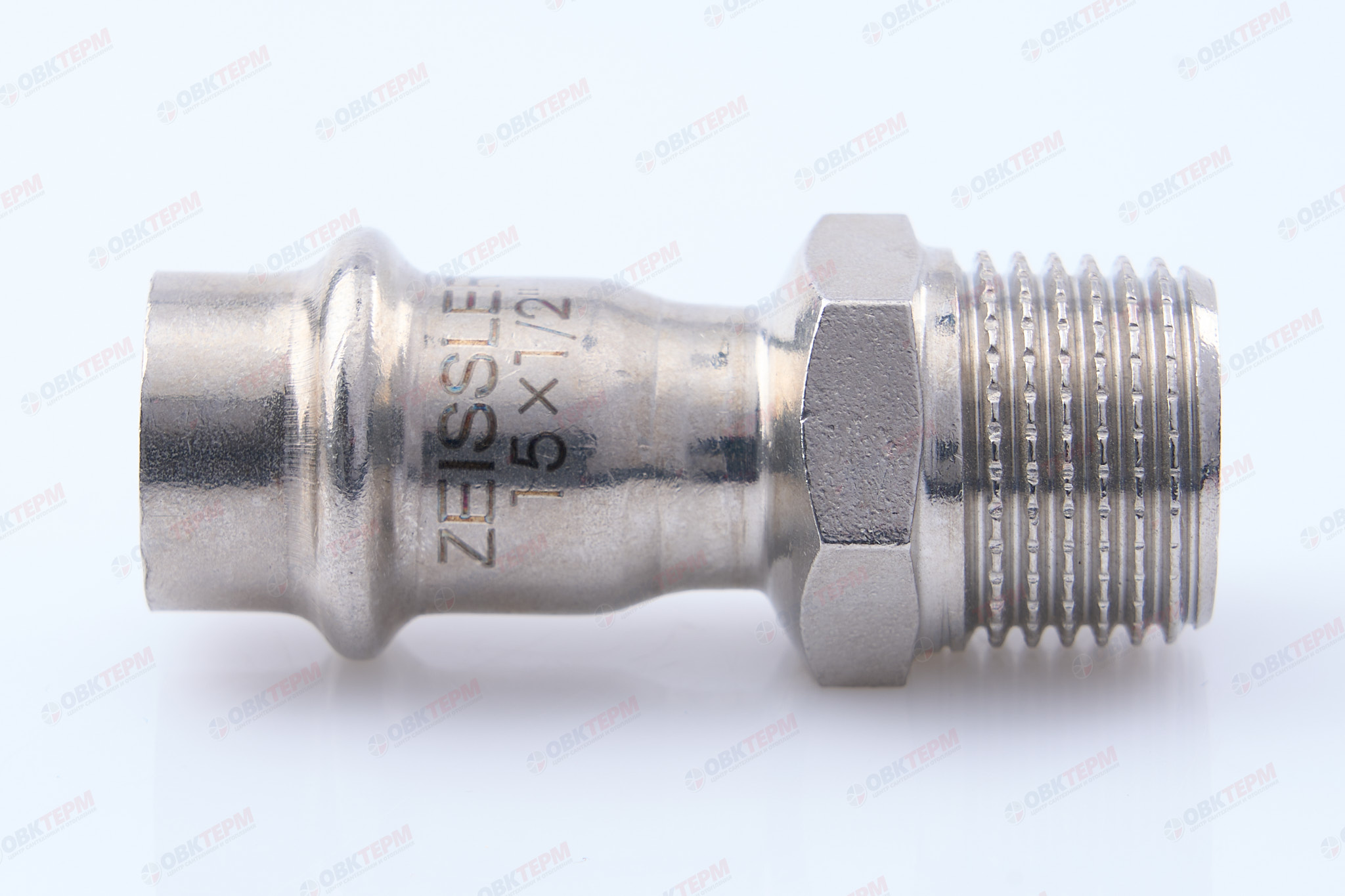 Муфта пресс из нерж.ст.  15 х 1/2"Н   TIM  (220/5) - Изображение №2