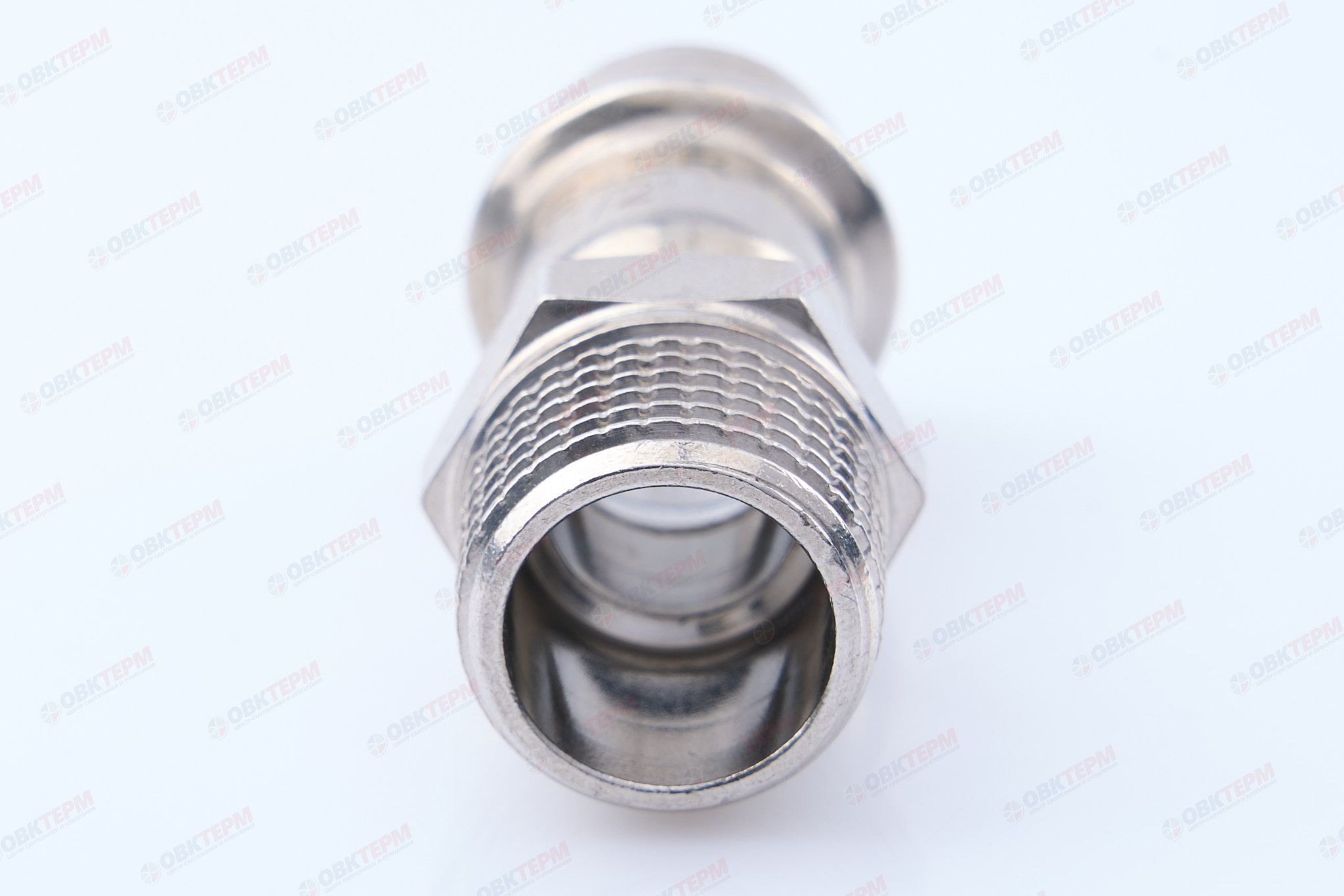 Муфта пресс из нерж.ст.  15 х 1/2"Н   TIM  (220/5) - Изображение №3