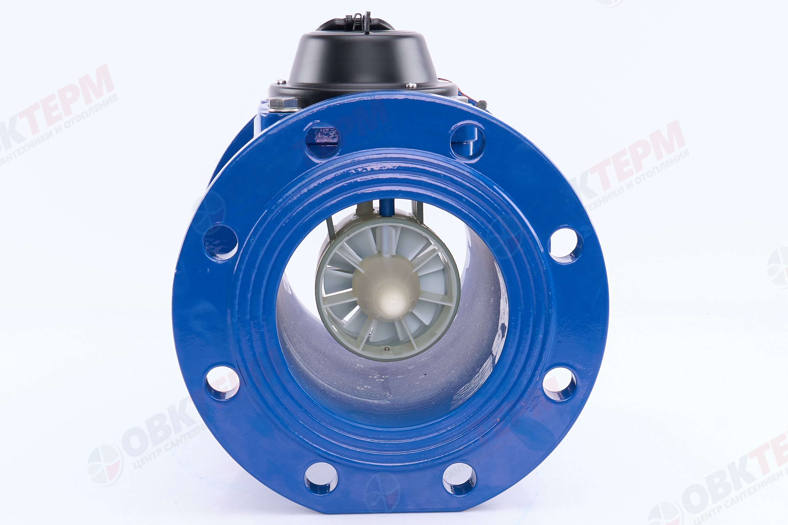 Водосчетчик  Экомера 150 холодный фланцевый  (чугунный корпус) - Изображение №4