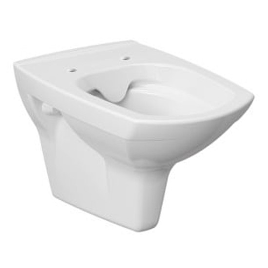 Унитаз подвесной Cersanit CARINA NEW CLEAN ON (дюро Slim Lift белый, безободковый) - Изображение №1