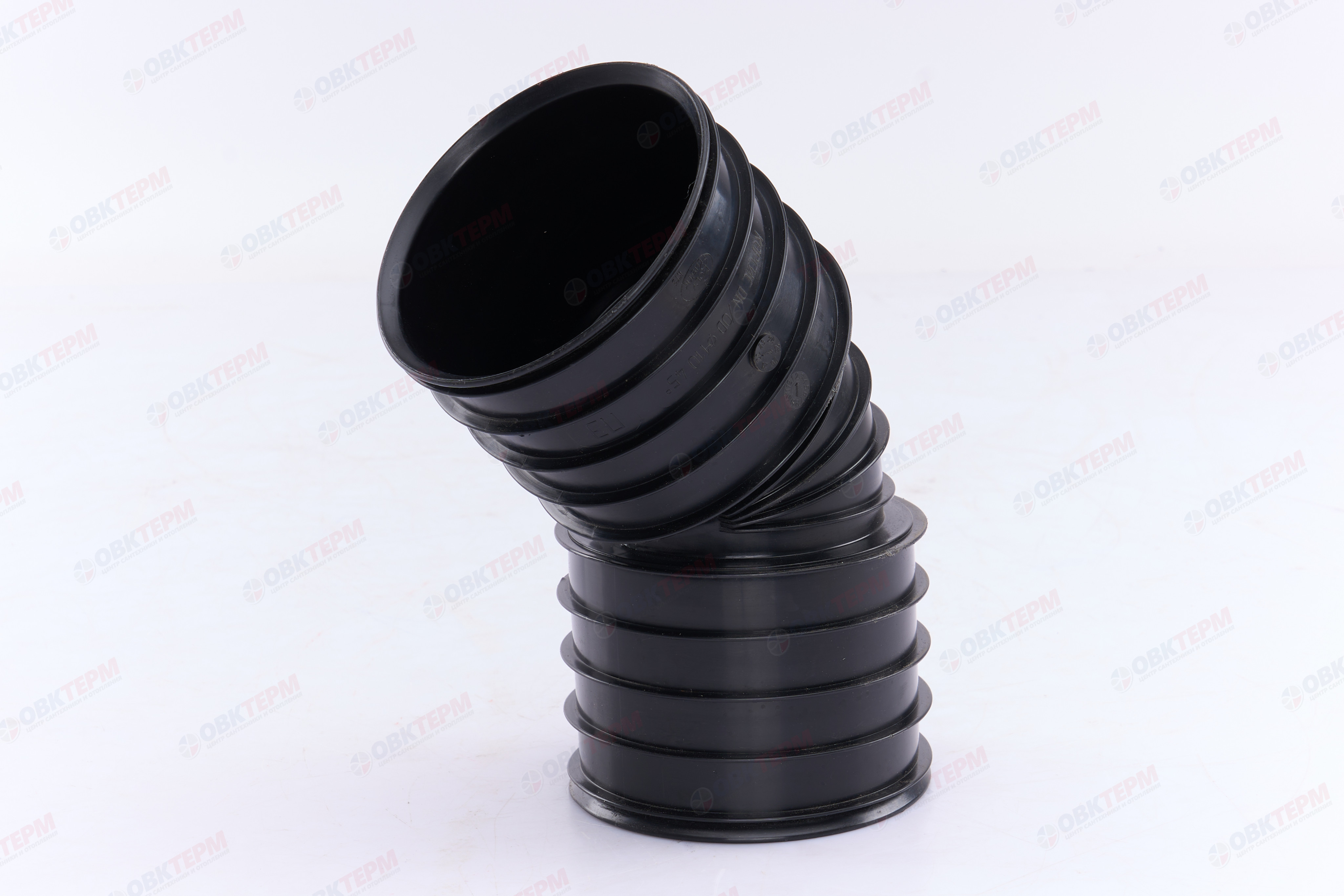 Отвод  КОРСИС DN/OD  110*  45*      SN 8 гоф - Изображение №2