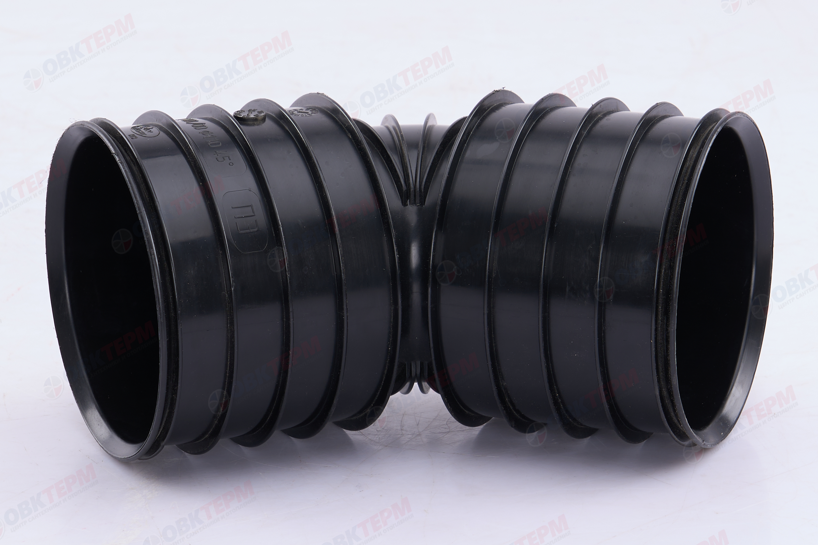 Отвод  КОРСИС DN/OD  110*  45*      SN 8 гоф - Изображение №3