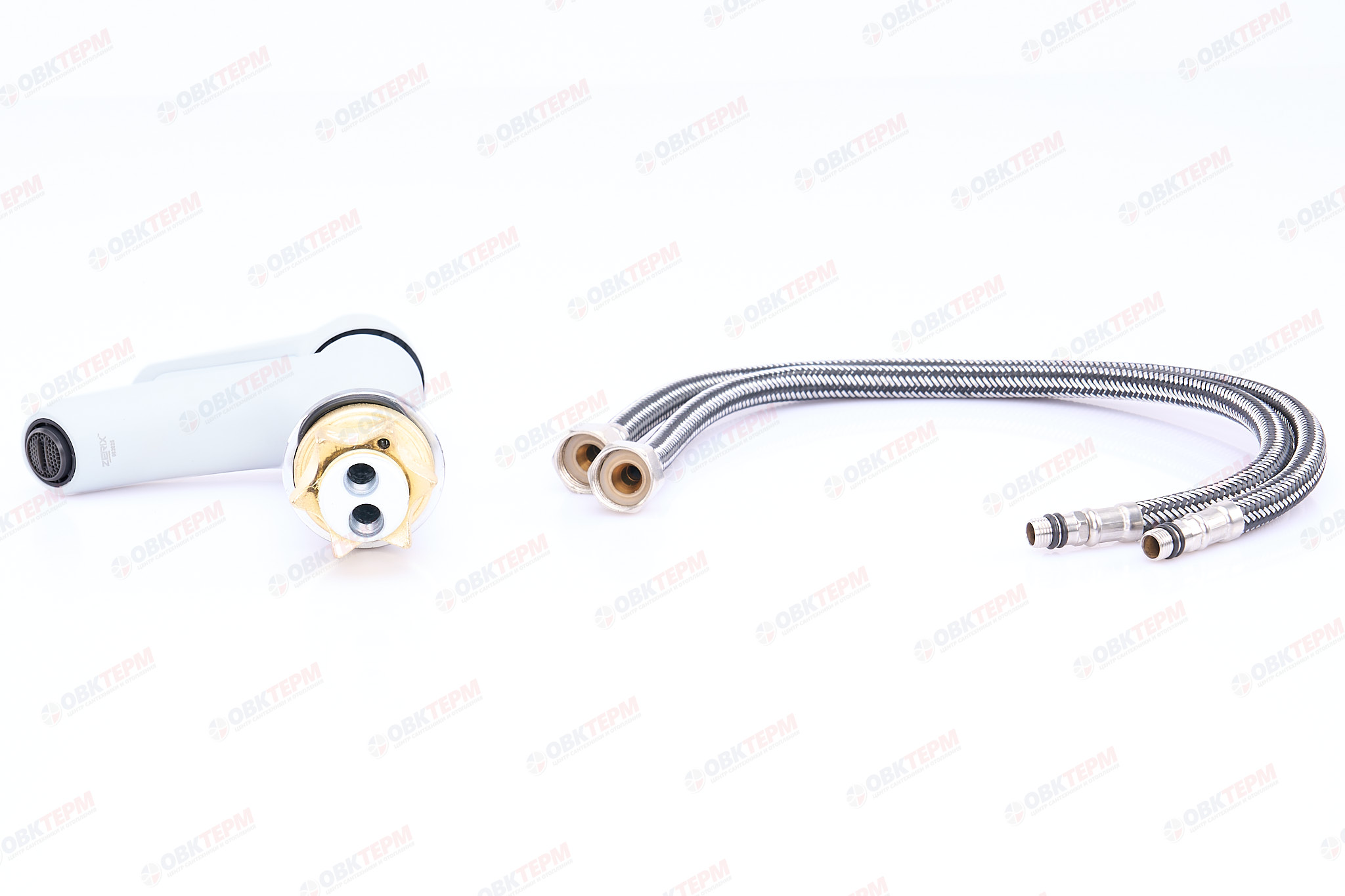 Смеситель д/умывальника ZERIX PUD1 045 WHITE  (10 шт/ящ) - Изображение №5