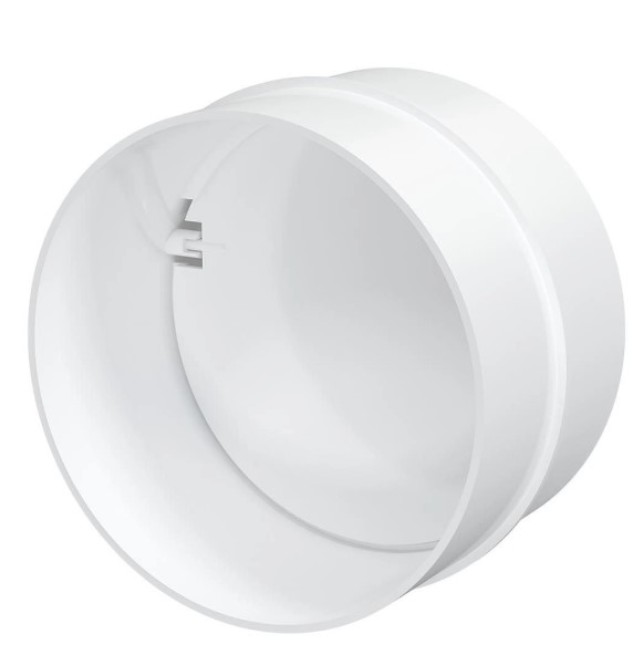 Соединитель круглых каналов d 100 мм с обратным клапаном Эра - Изображение №1