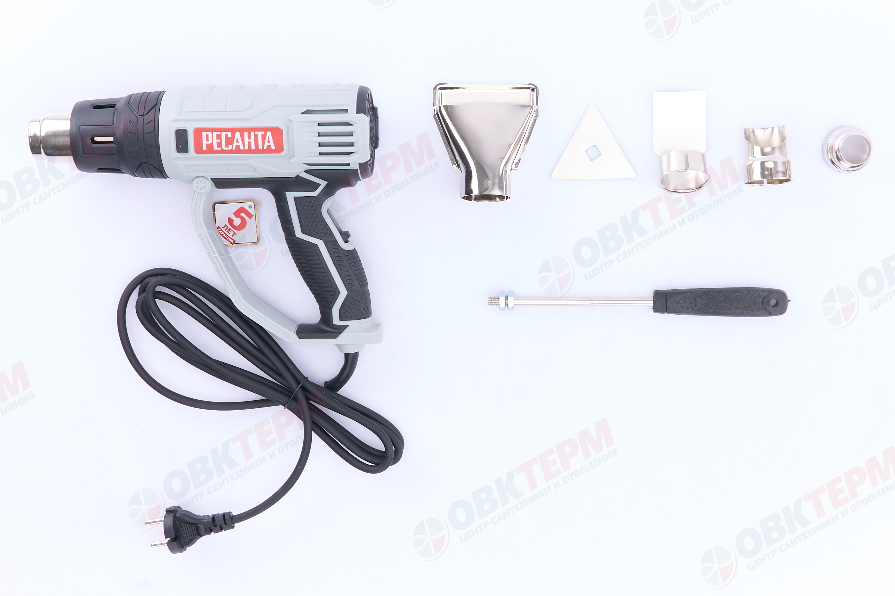 Фен строительный ФЭ-2000ЭК Ресанта - миниатюра №15