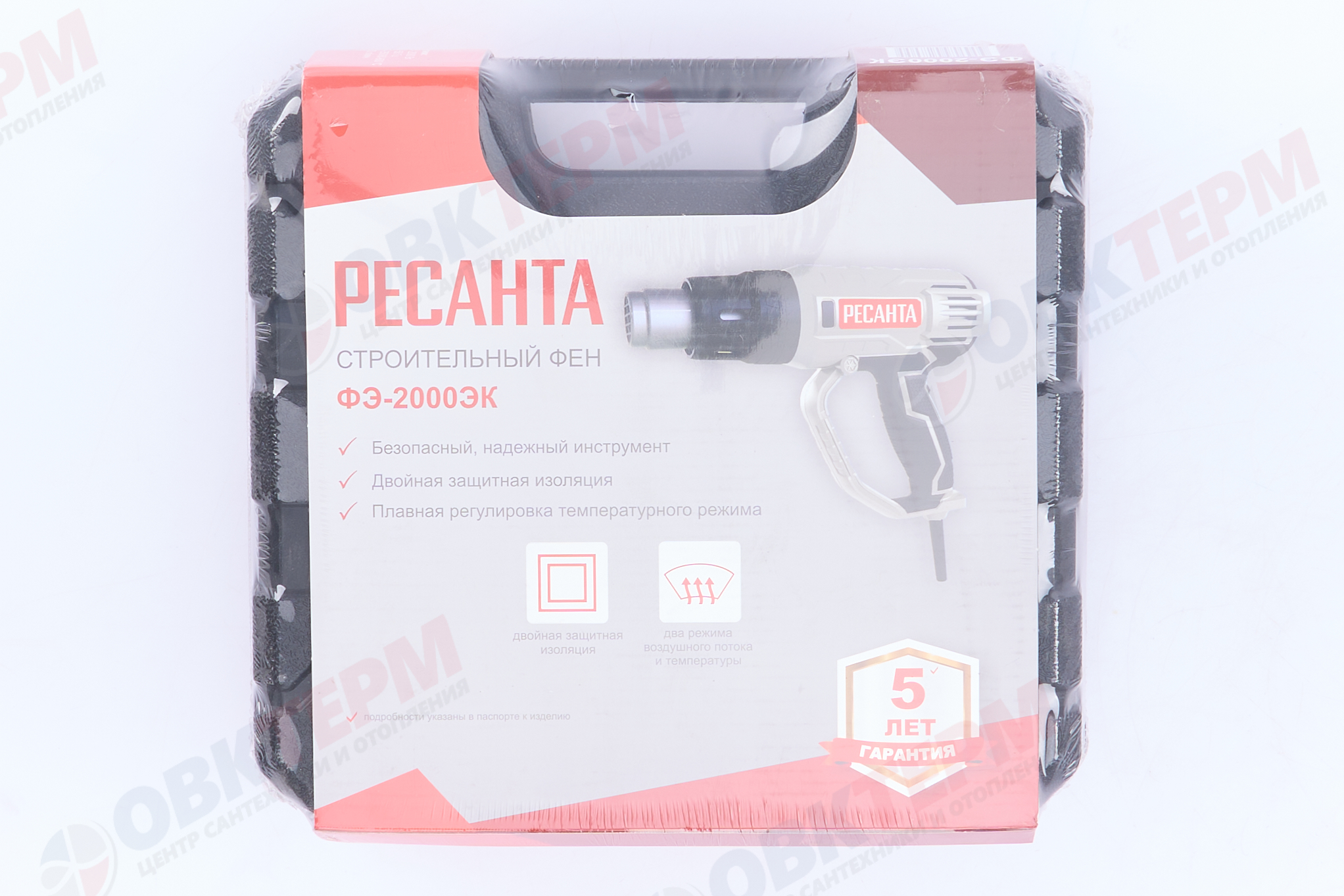 Фен строительный ФЭ-2000ЭК Ресанта - миниатюра №18