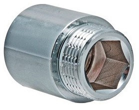 Удлинитель    1/2" , 60 мм   Хром   (10шт)  FRAP - Изображение №1