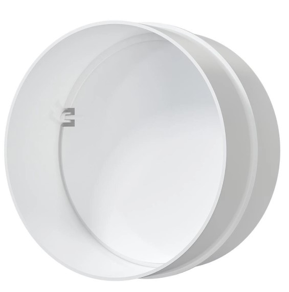 Соединитель круглых каналов d 125 мм с обратным клапаном Эра - Изображение №2