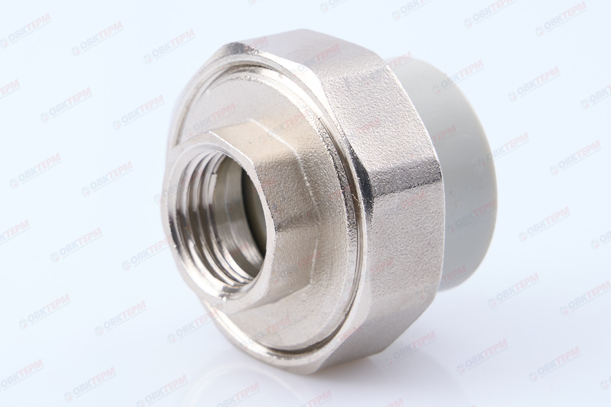 Разборное соединение   25 * 1/2" в   СЕРОЕ   (PRO AQUA)    (60/10) - Изображение №1
