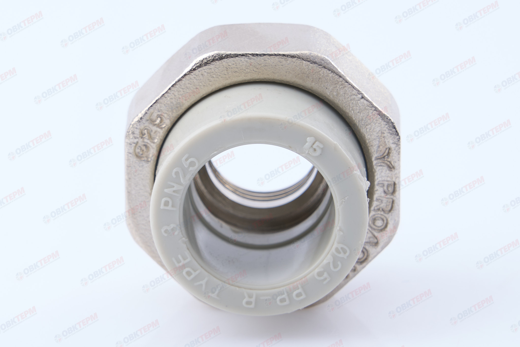 Разборное соединение   25 * 1/2" в   СЕРОЕ   (PRO AQUA)    (60/10) - Изображение №5