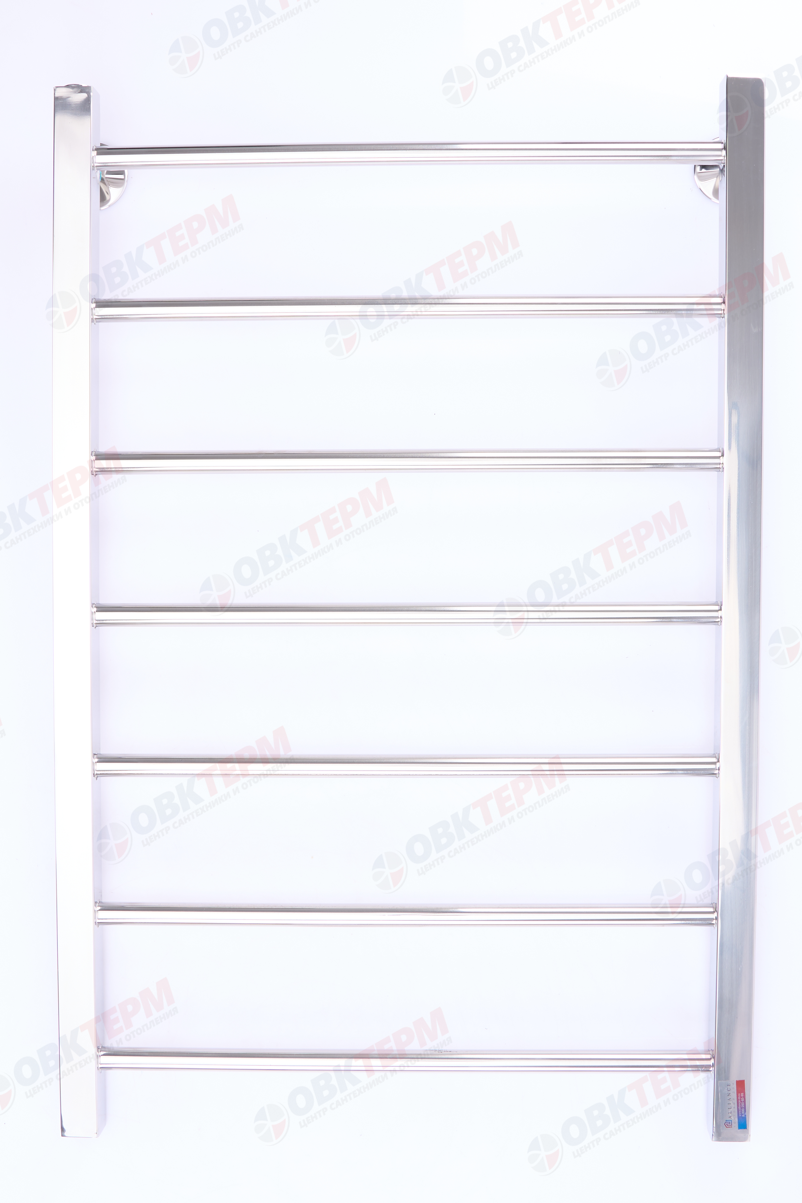 Полотенцесушитель лесенка ТДА ЛНК 50 х 80 П 7 перекладин вн.резьба 1/2" профильная труба АДВ - Изображение №2