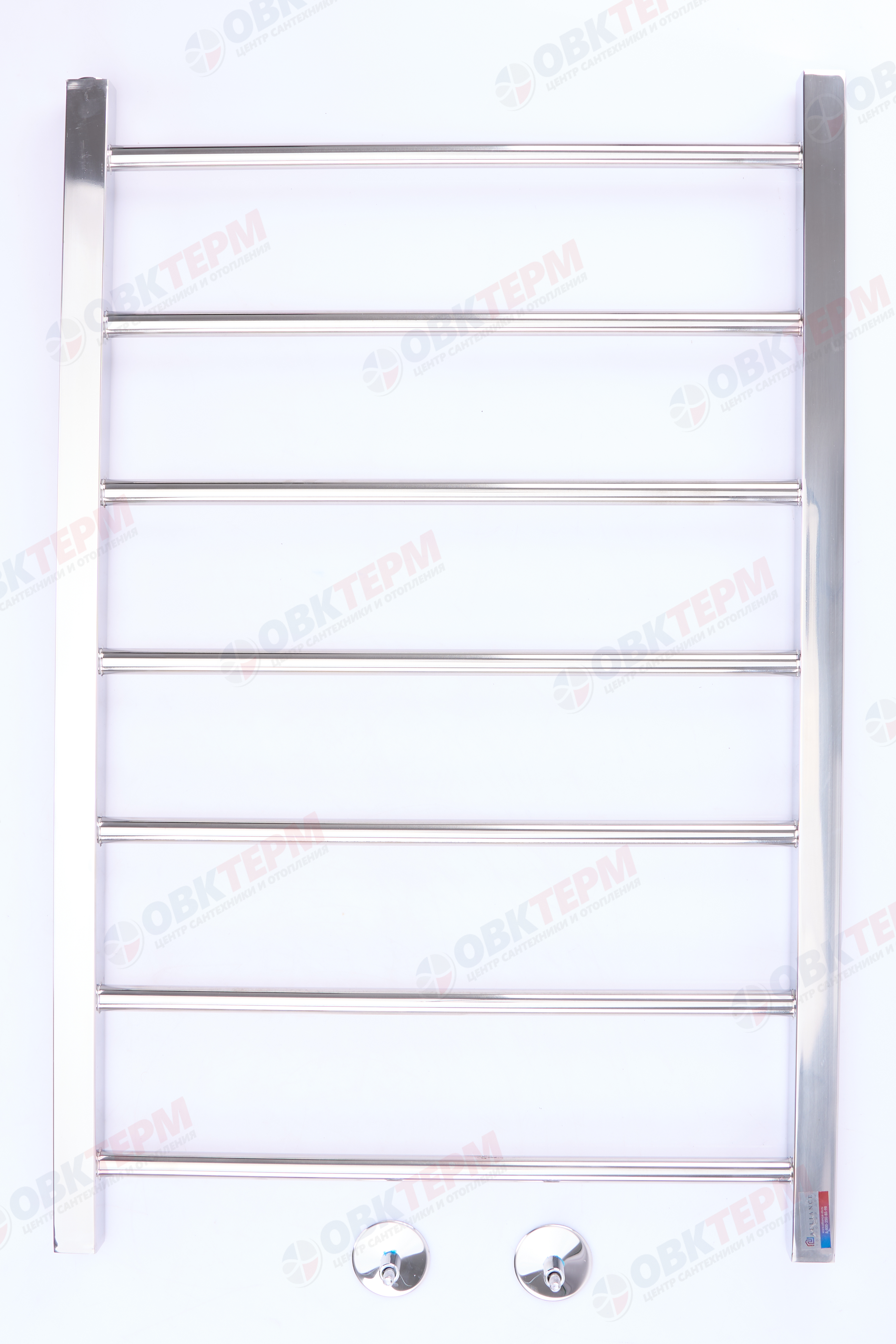 Полотенцесушитель лесенка ТДА ЛНК 50 х 80 П 7 перекладин вн.резьба 1/2" профильная труба АДВ - Изображение №3