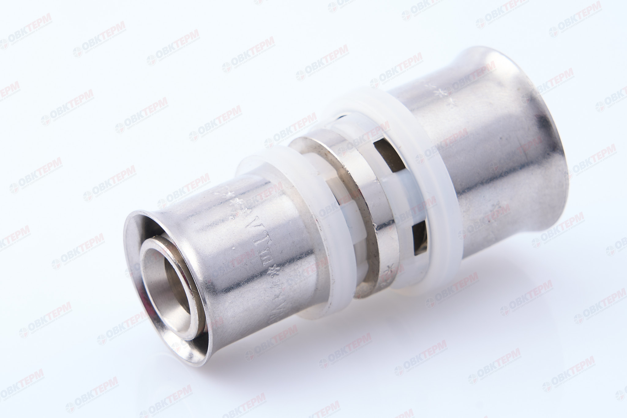 Соединитель  пресс  Valtec 26*20 (5уп/80ящ) - Изображение №1