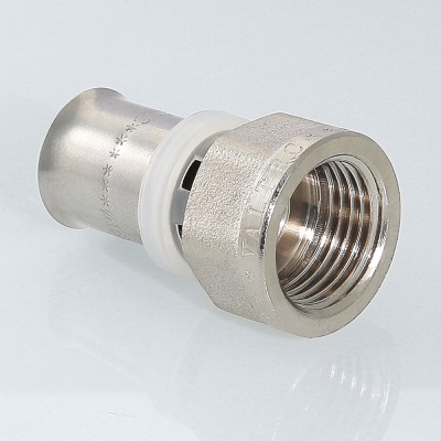 Соединитель  пресс с переходом на внутр. р Valtec 20*1/2    (10уп/140ящ) - Изображение №3
