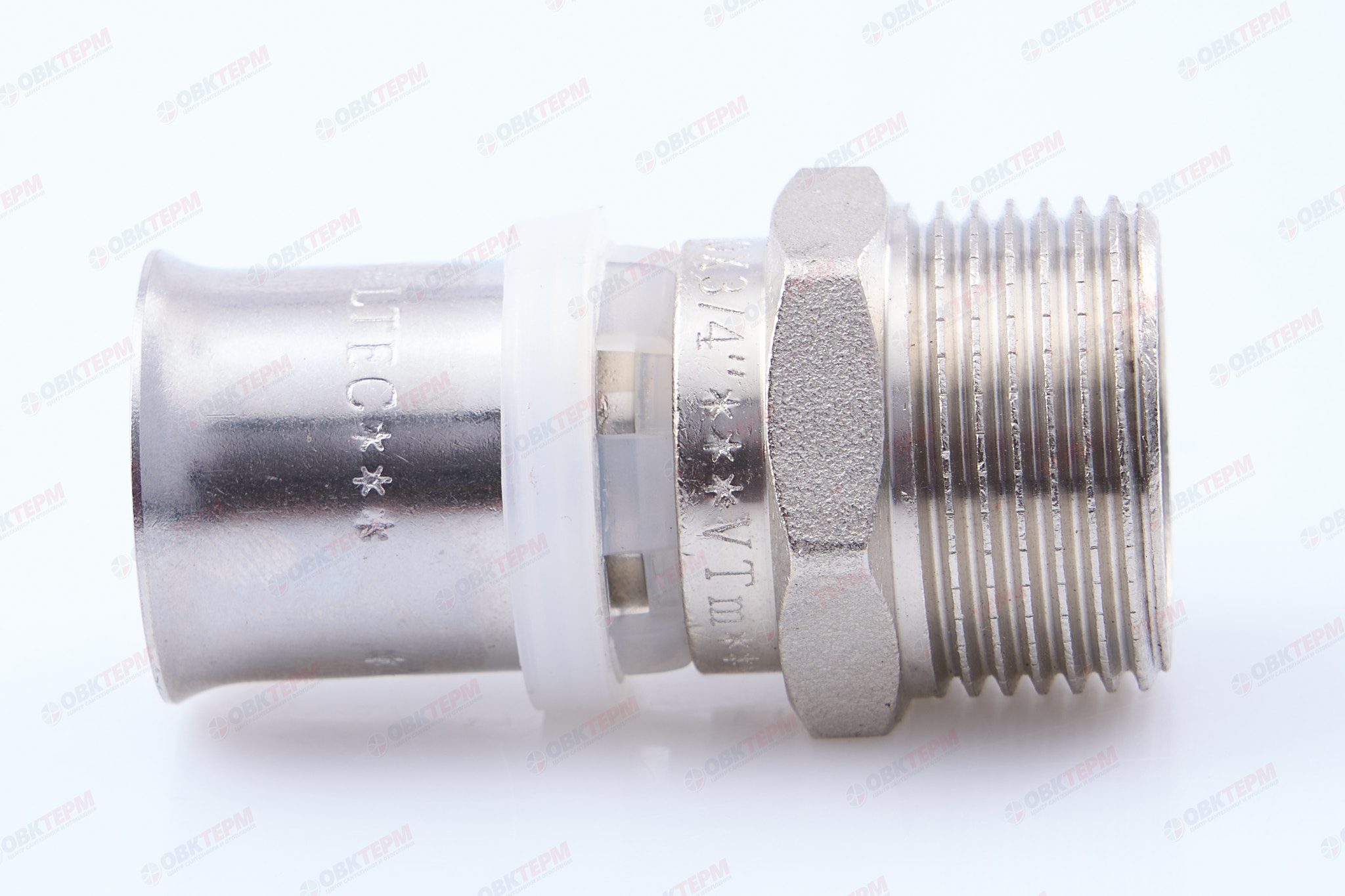 Соединитель  пресс с переходом на нар. р Valtec 20*3/4       (10уп/110ящ) - миниатюра №8