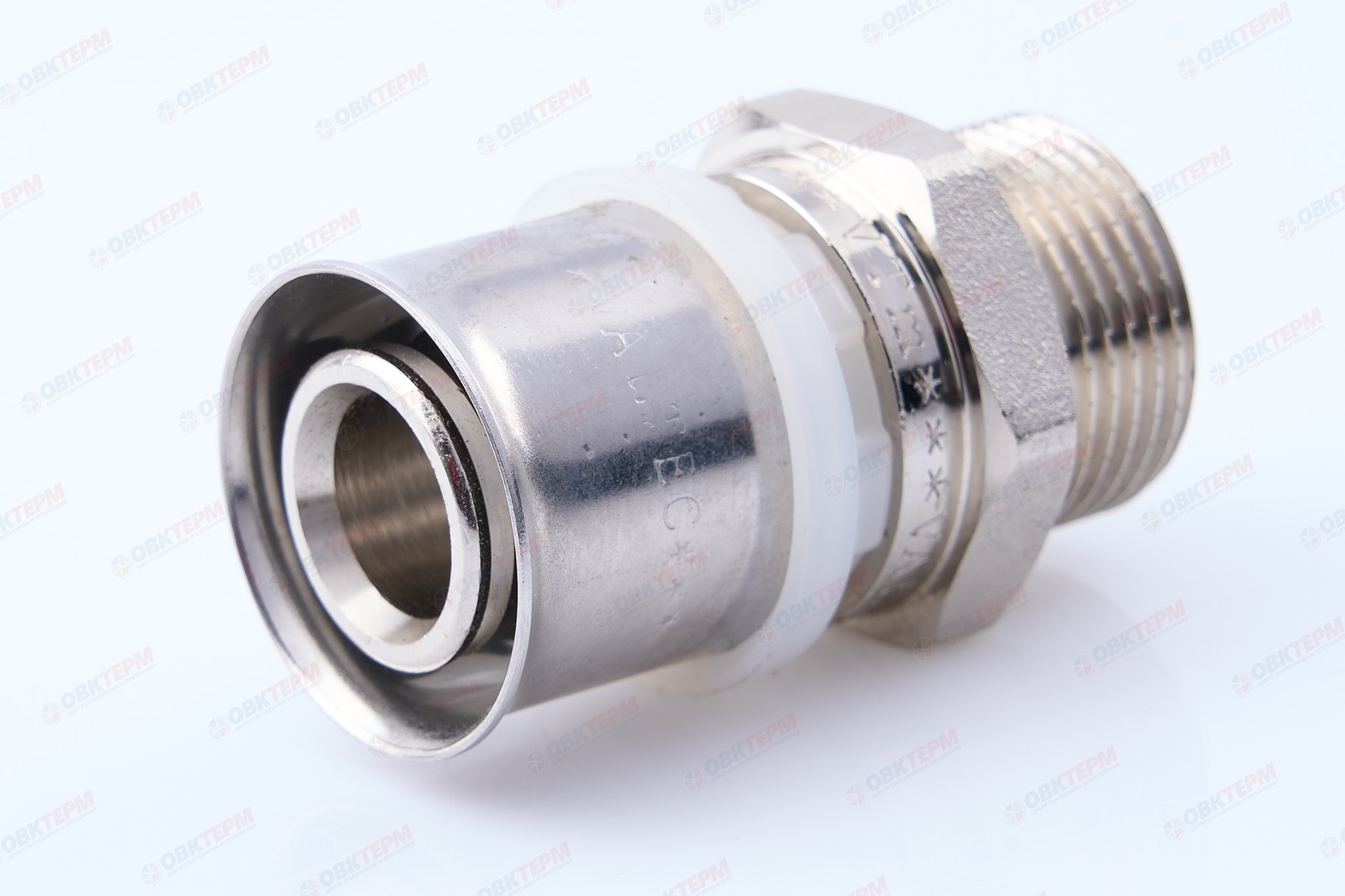 Соединитель  пресс с переходом на нар. р Valtec 26*  3/4"     (5уп/80ящ) - Изображение №1