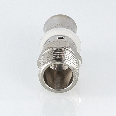 Соединитель  пресс с переходом на нар. р Valtec 26*  3/4"     (5уп/80ящ) - Изображение №2
