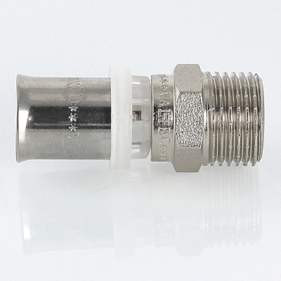 Соединитель  пресс с переходом на нар. р Valtec 26*  3/4"     (5уп/80ящ) - Изображение №4